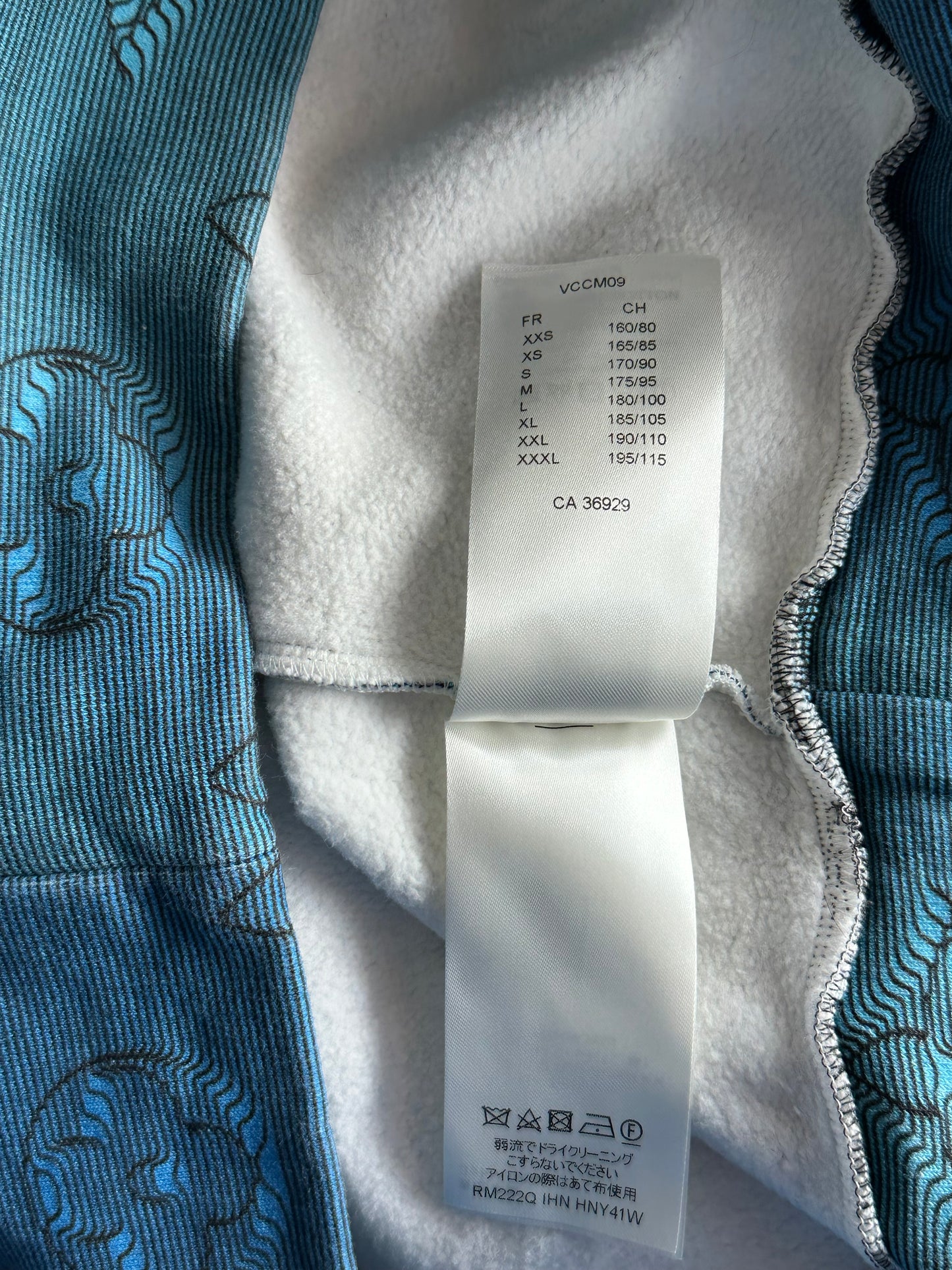 Louis Vuitton Blue 2054 Monogram Hoodie