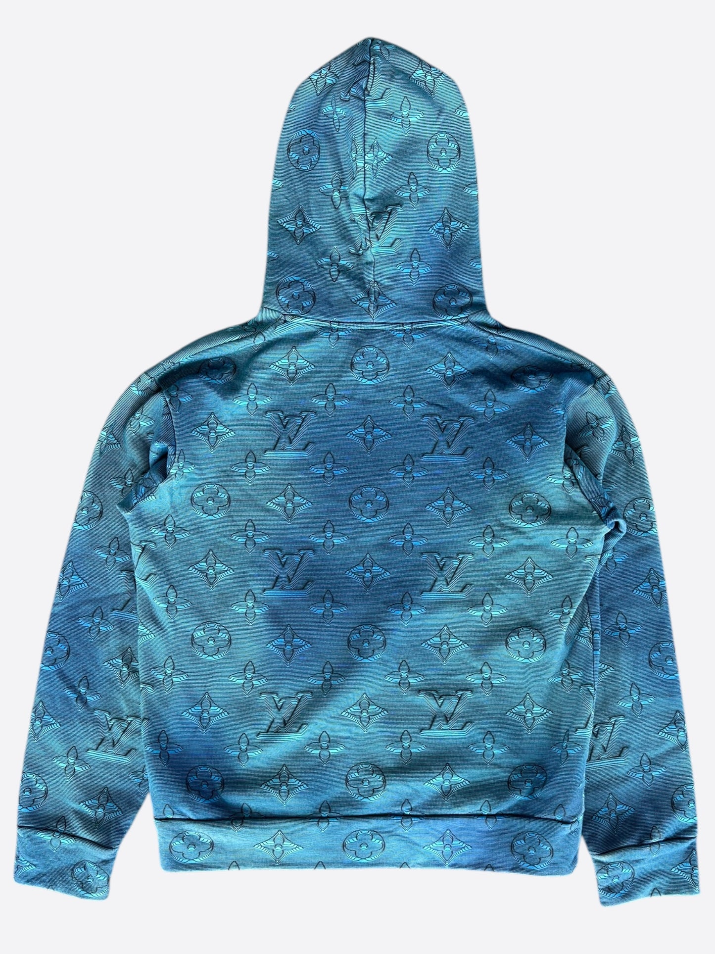 Louis Vuitton Blue 2054 Monogram Hoodie