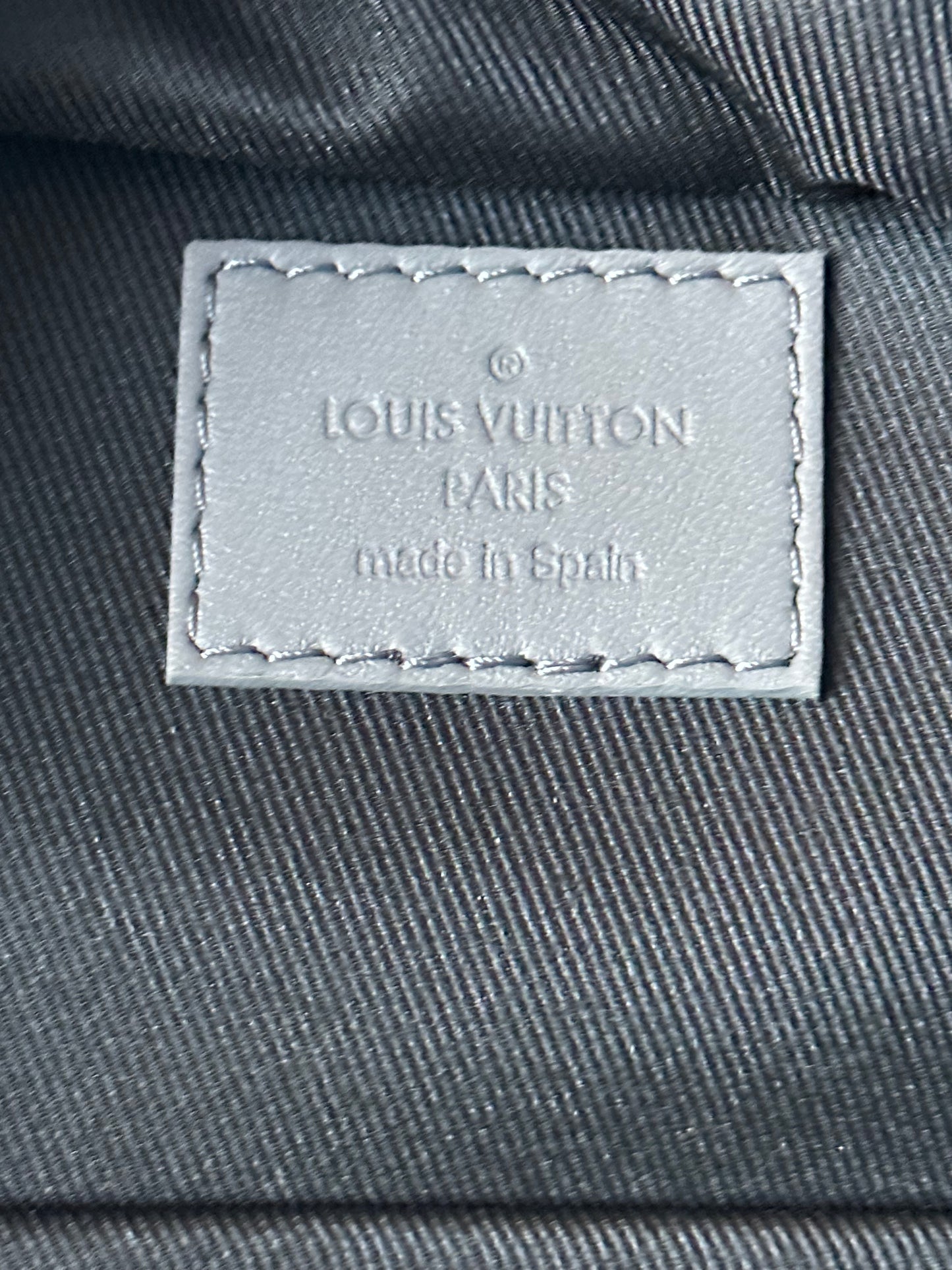 Louis Vuitton Grey Shadow Monogram Racer Backpack
