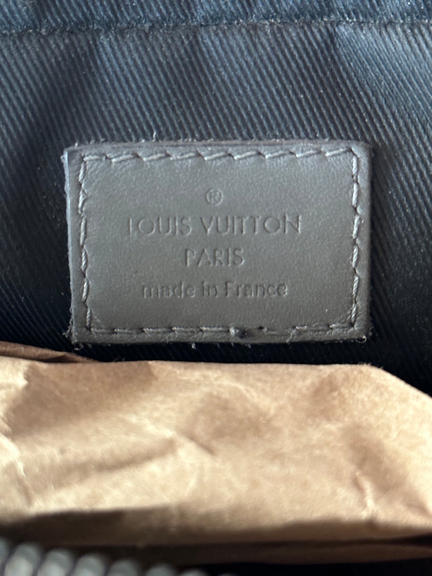 Louis Vuitton Grey Shadow Monogram Duo Messenger