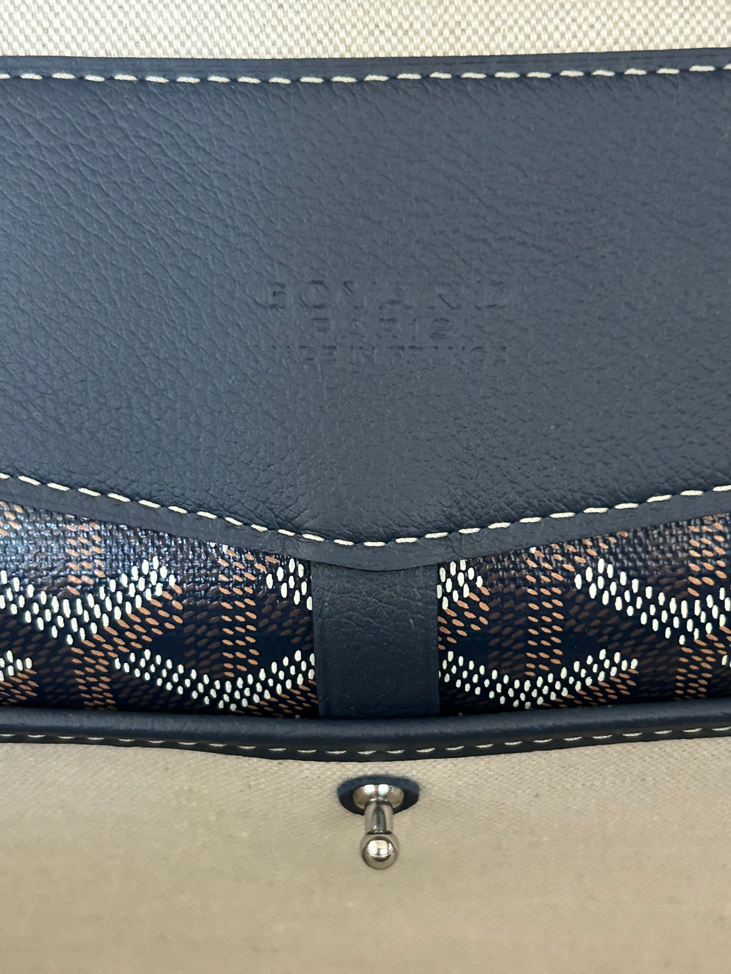 Goyard Navy Cisalpin Backpack