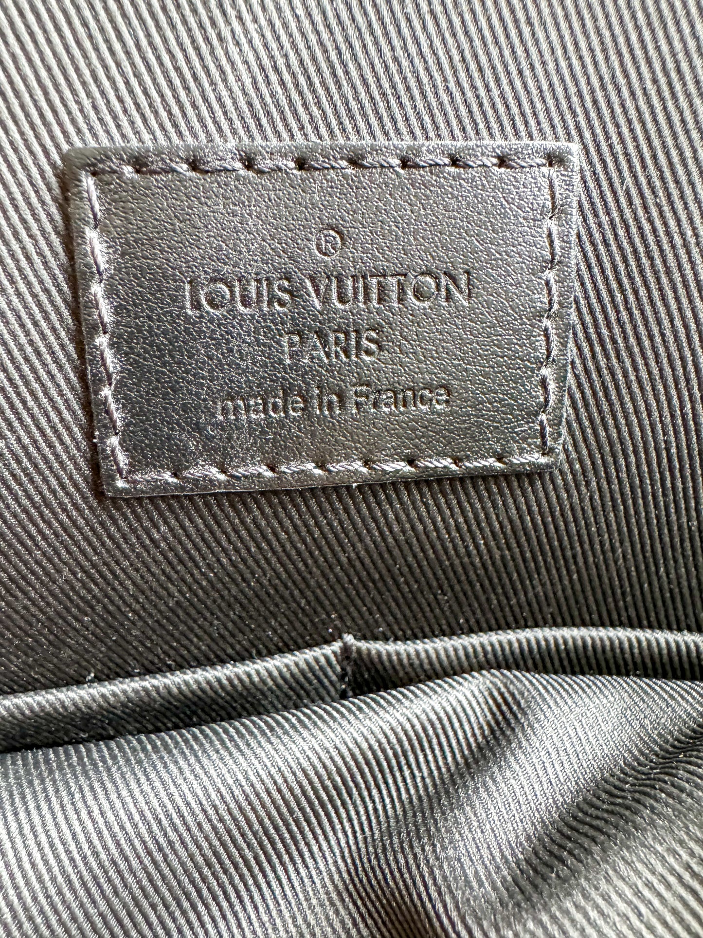 Louis Vuitton Black Taurillon Monogram Christopher Messenger Bag