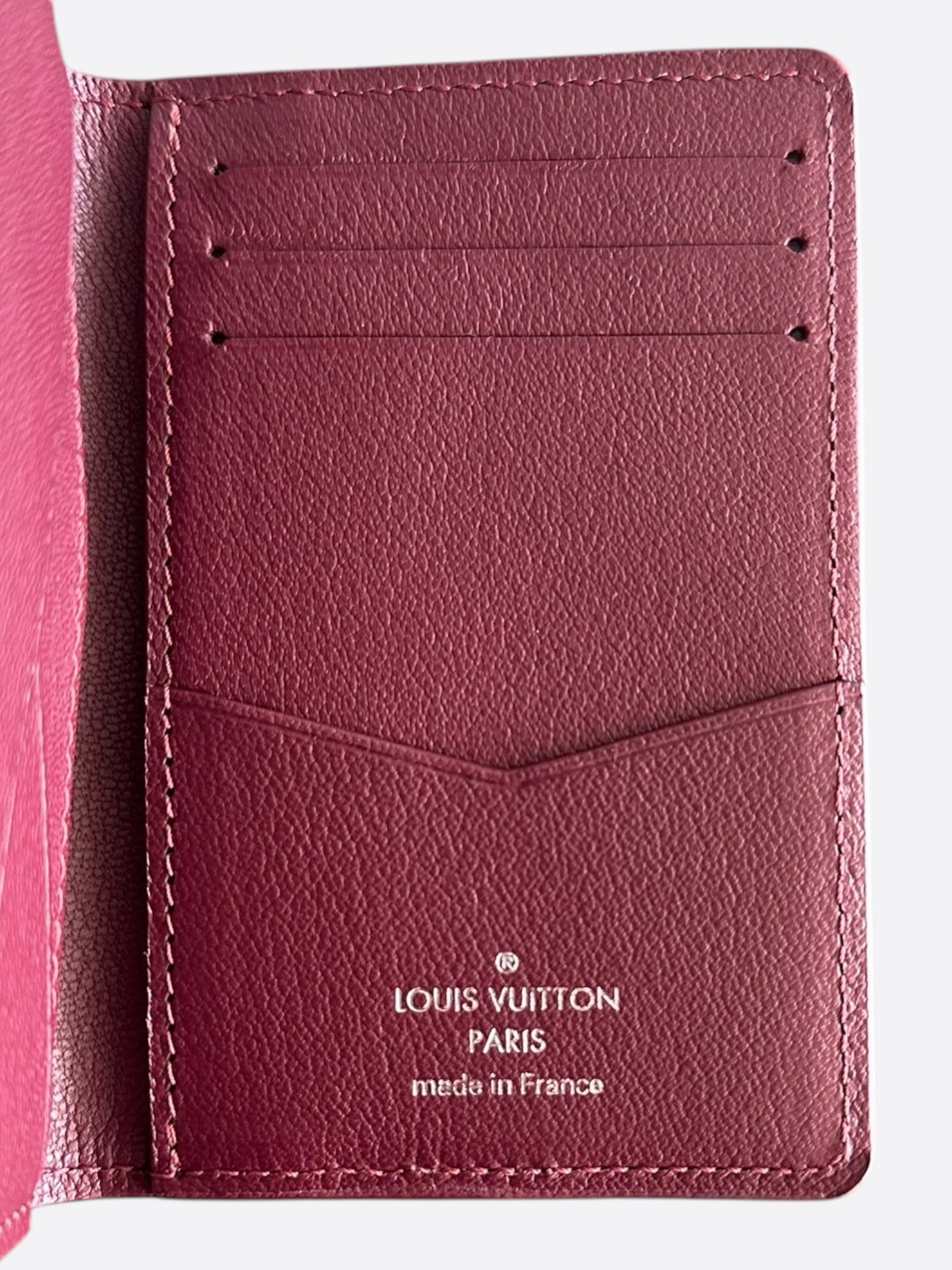 Louis Vuitton Red Crocodile Pocket Organizer