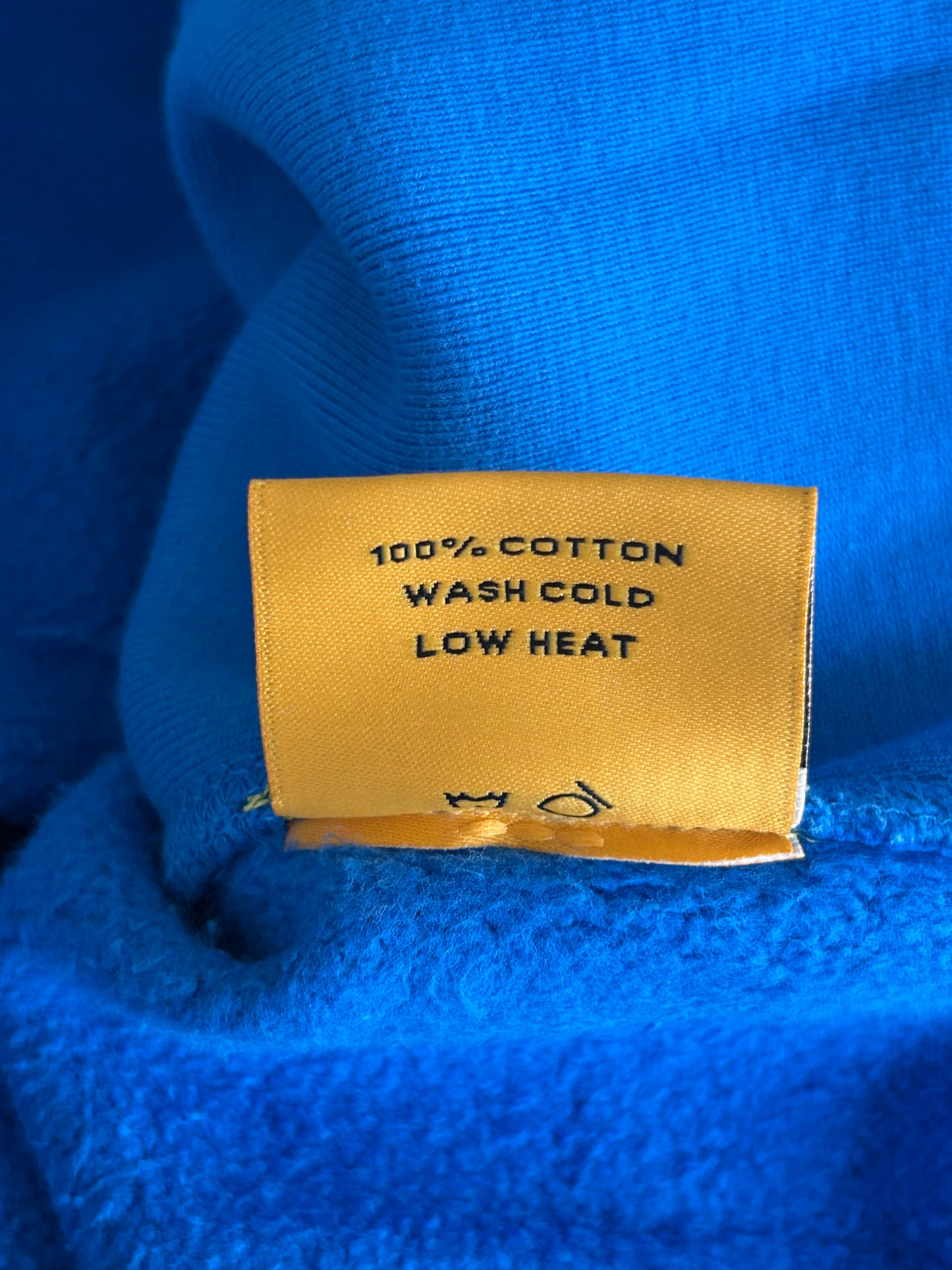 Gallery Dept Blue & Black Gym Logo Hoodie