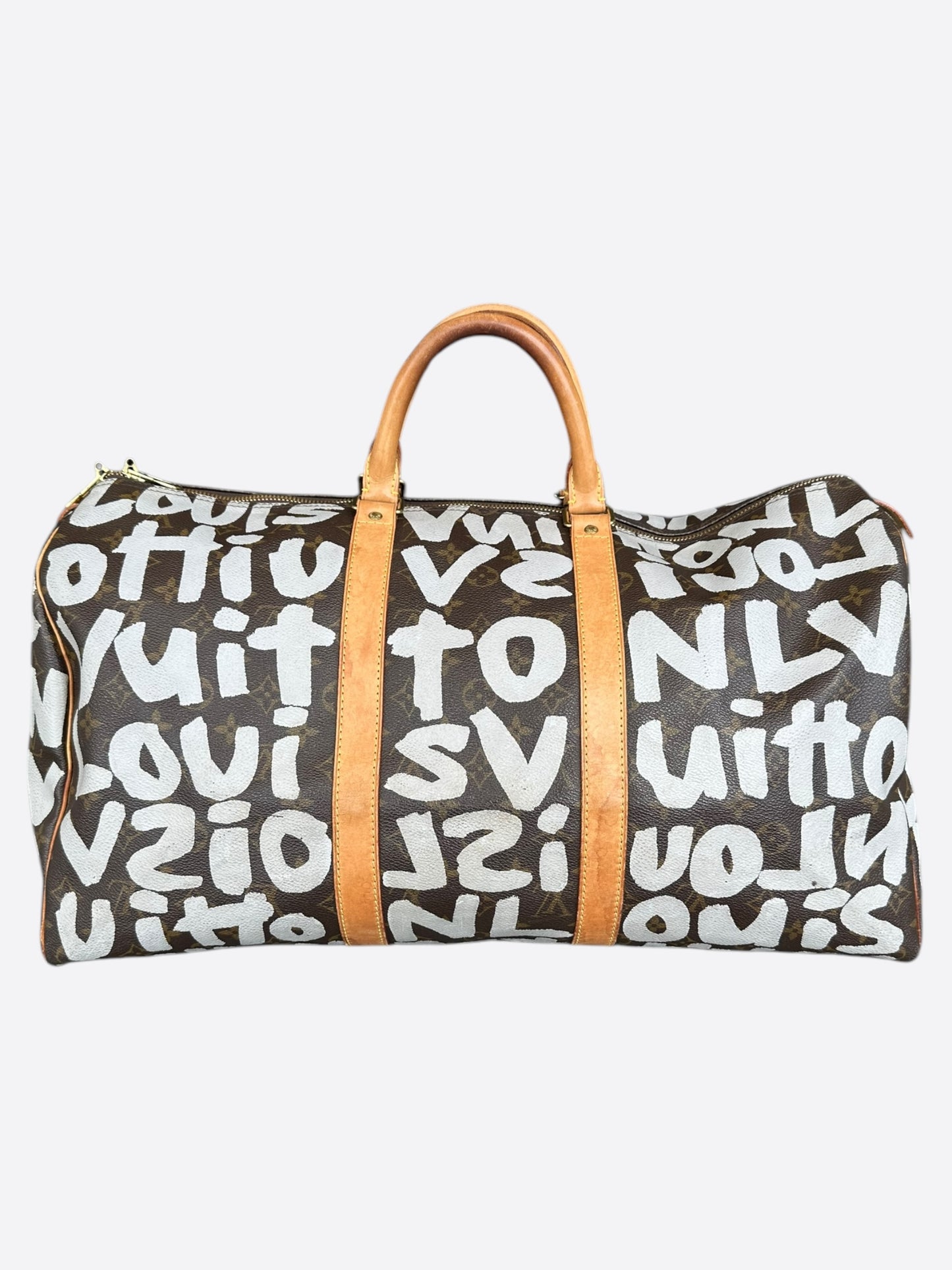Louis Vuitton Stephen Sprouse Brown Monogram Keepall 50