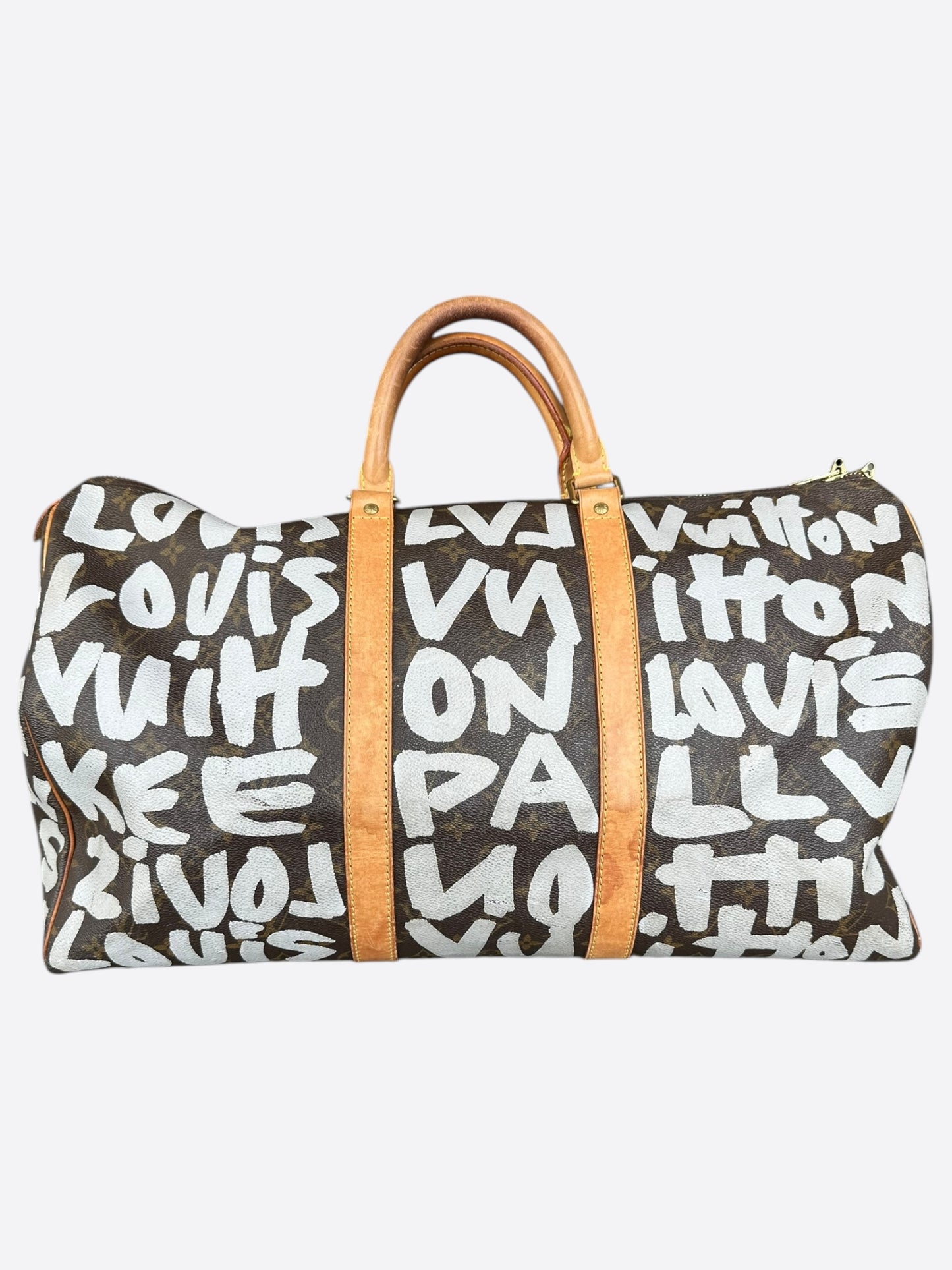 Louis Vuitton Stephen Sprouse Brown Monogram Keepall 50