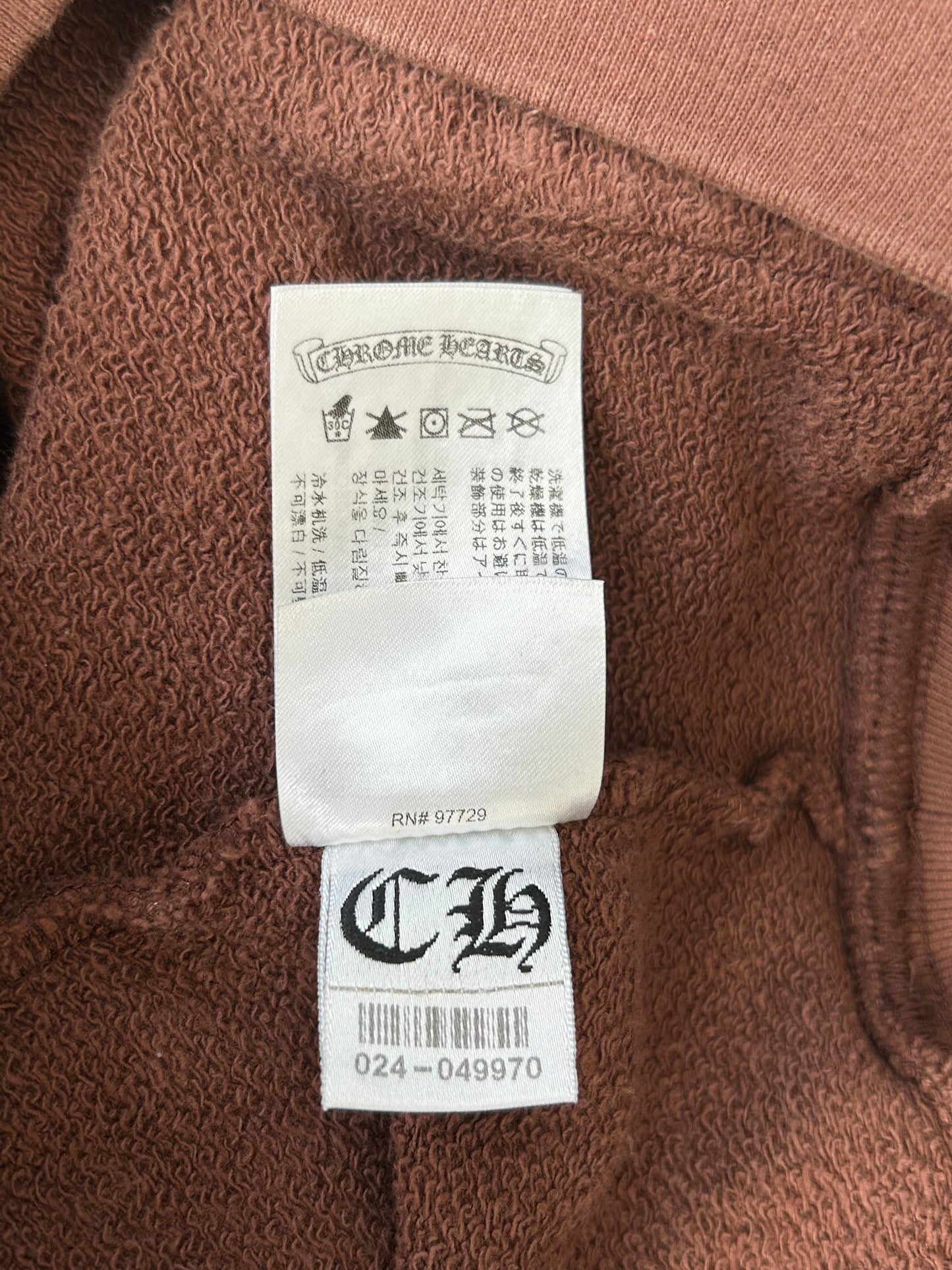 Chrome Hearts Matty Boy Brown Structure Hoodie