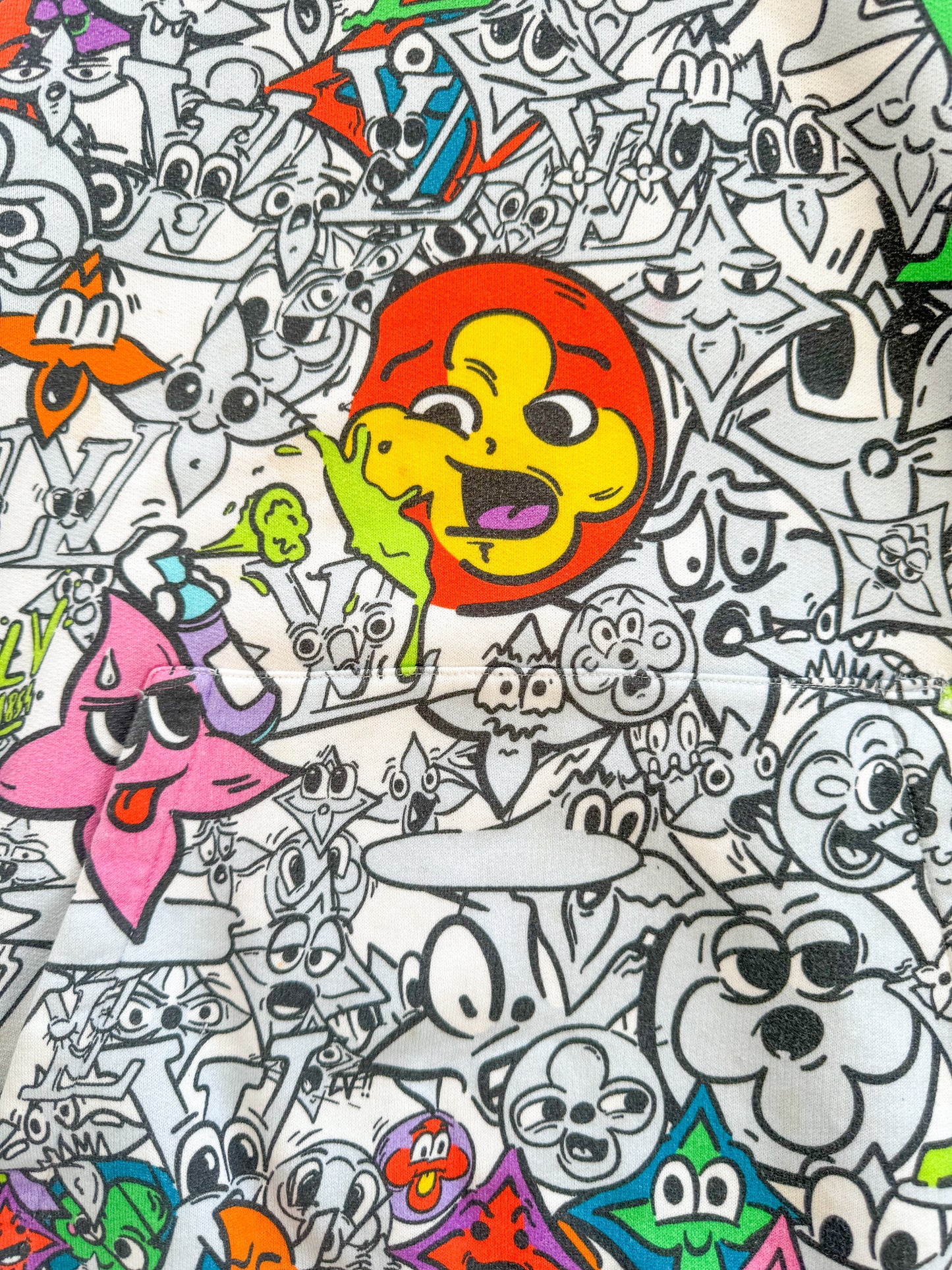 Louis Vuitton Mulitcolor Comic Monogram Hoodie