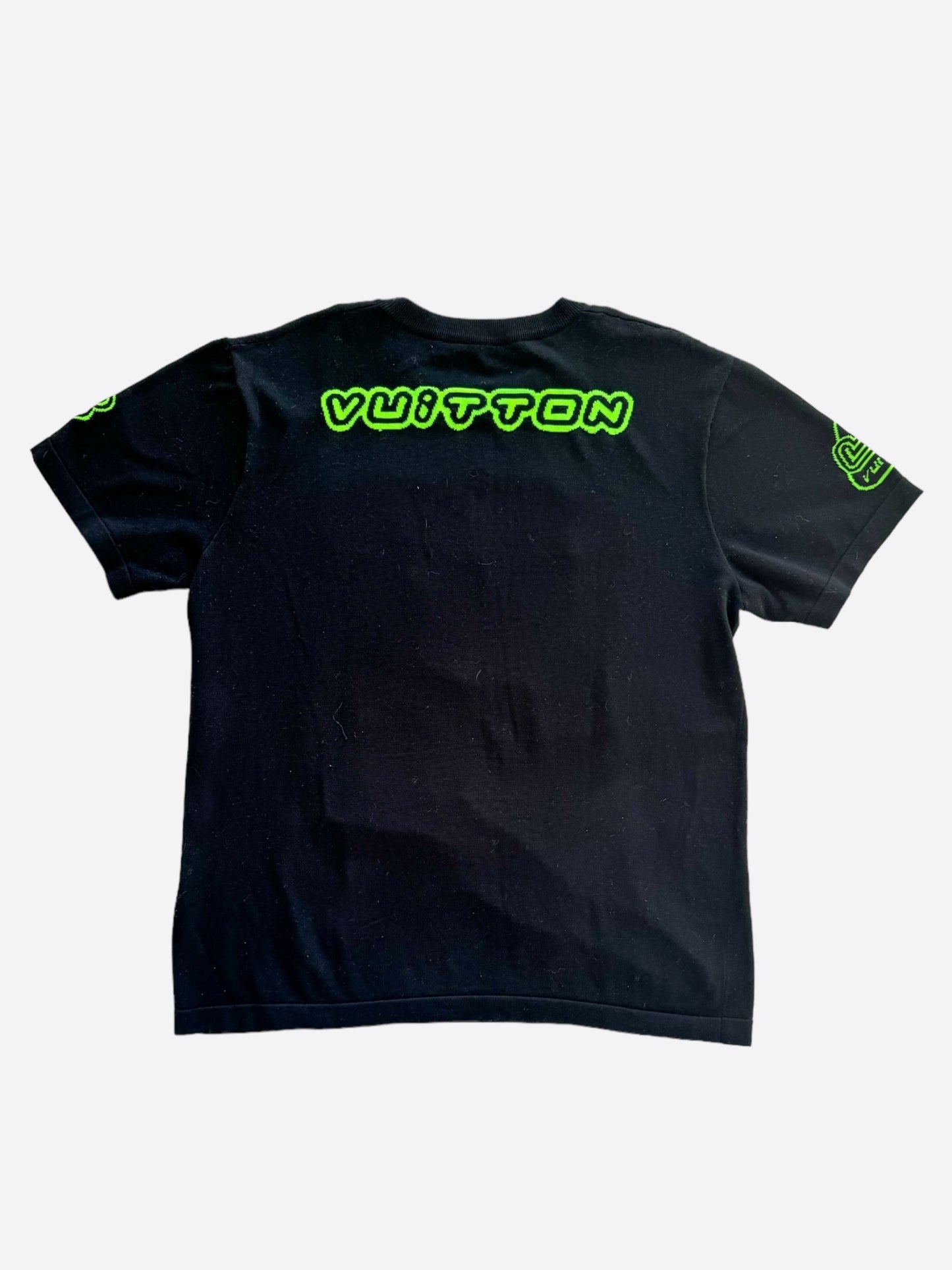 Louis Vuitton Black & Green 1854 Knit T-Shirt
