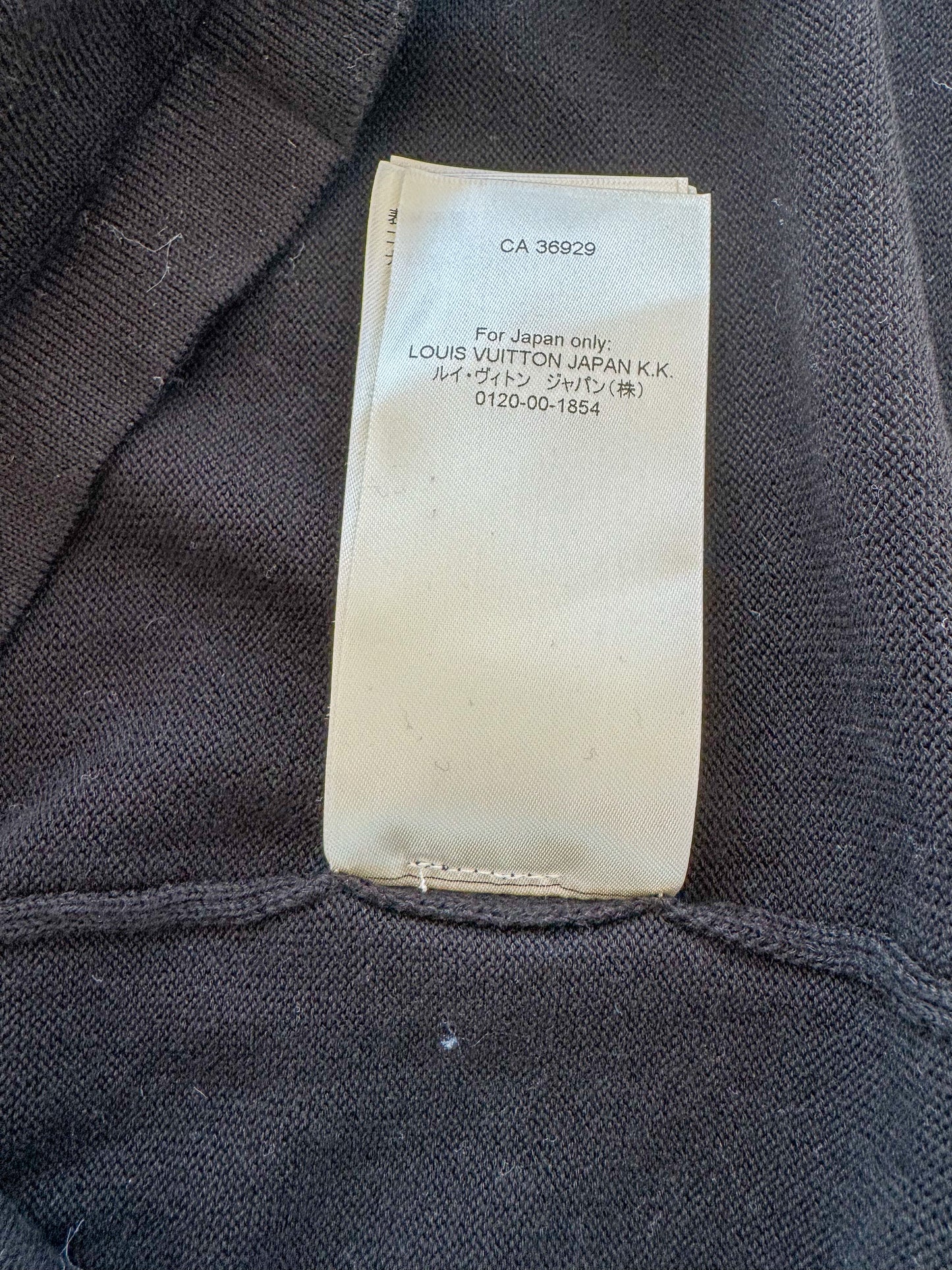 Louis Vuitton Black & Green 1854 Knit T-Shirt