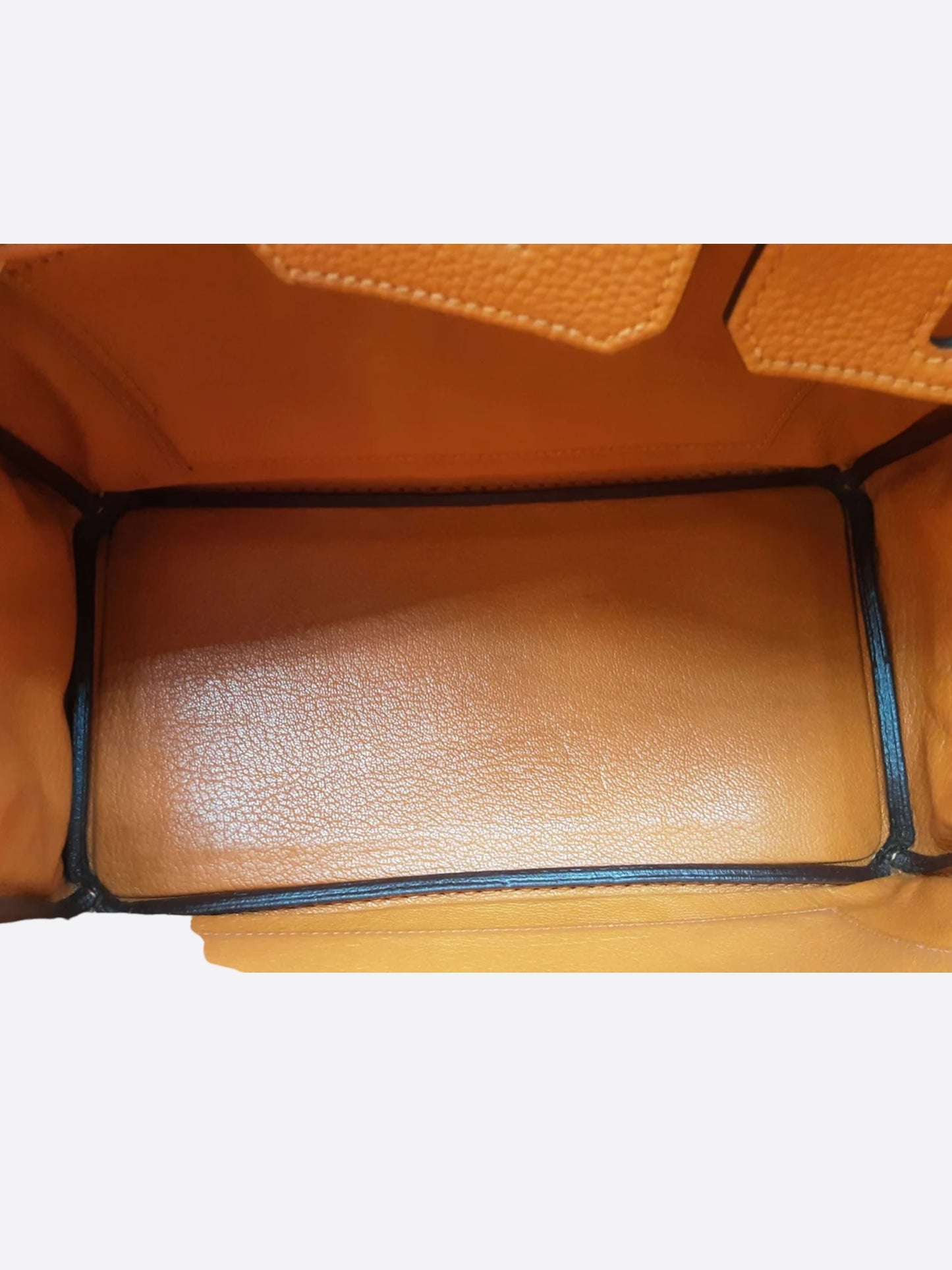 Hermes Orange Togo Birkin 25