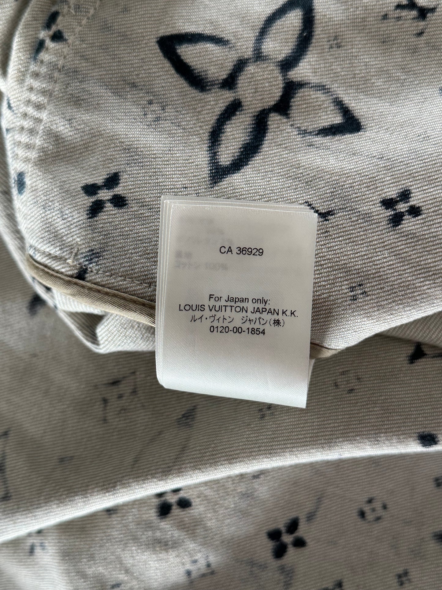 Louis Vuitton Blue Star Monogram Denim Jacket