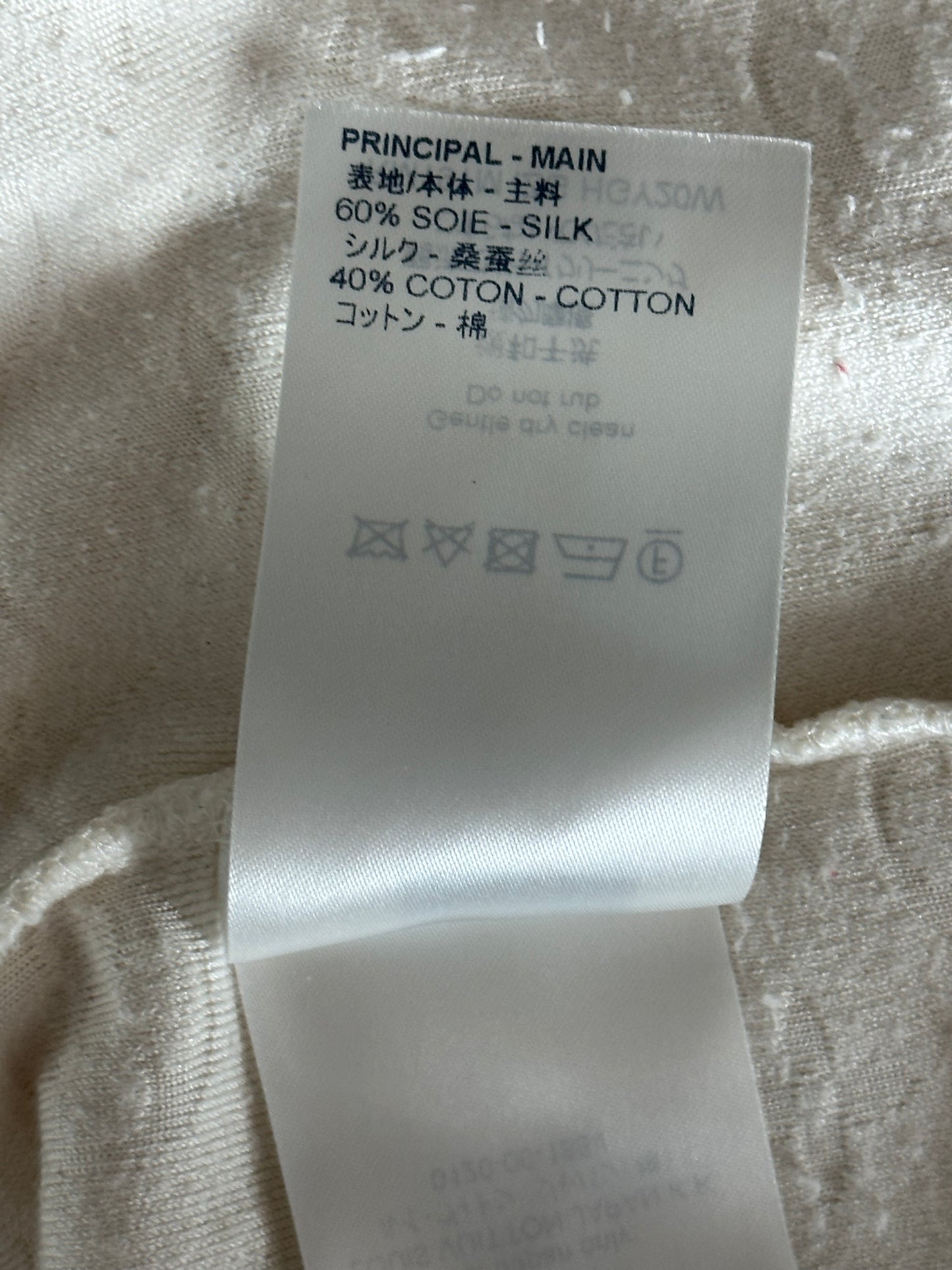 Louis Vuitton White Monogram Towel T-Shirt