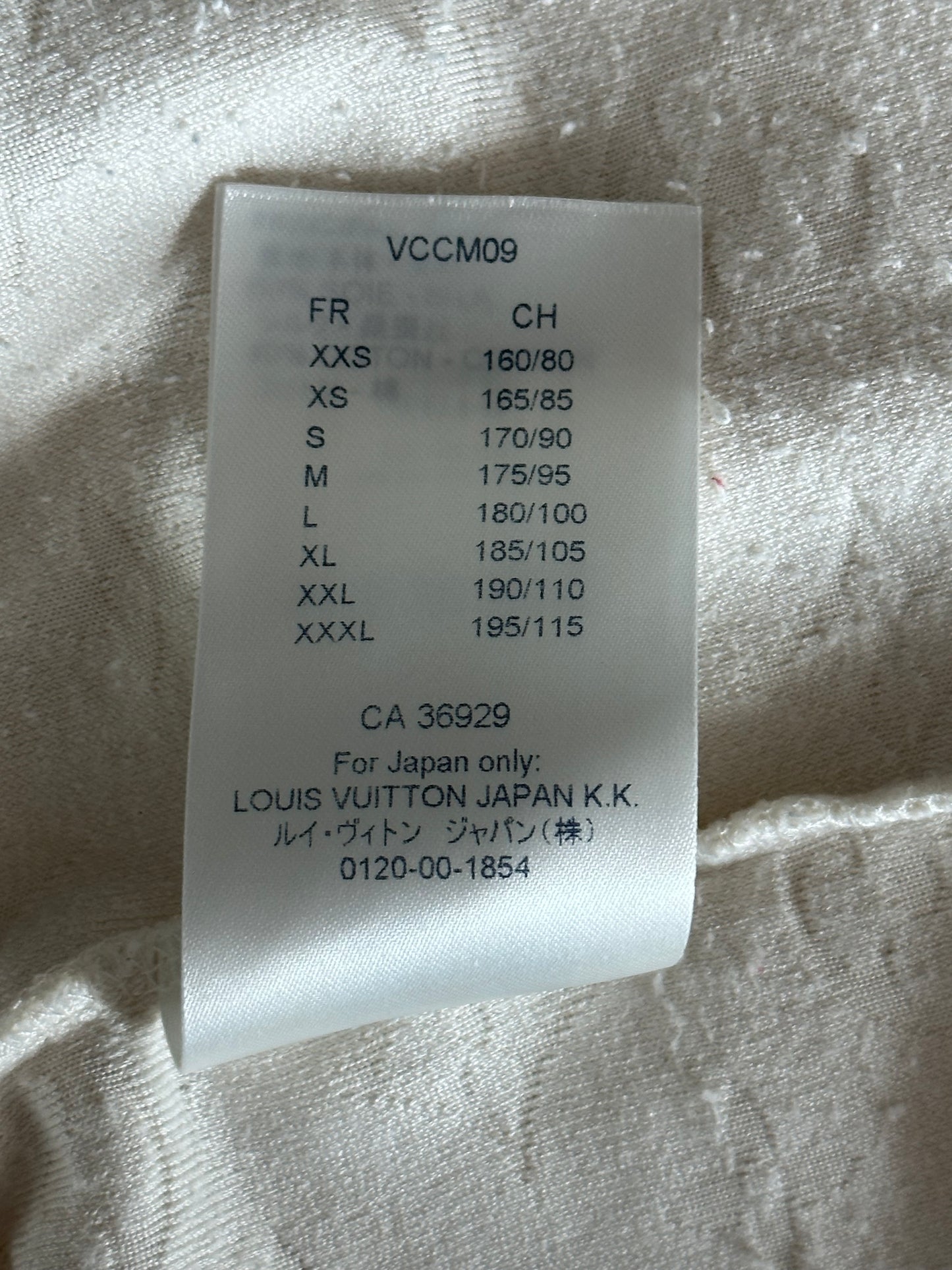 Louis Vuitton White Monogram Towel T-Shirt