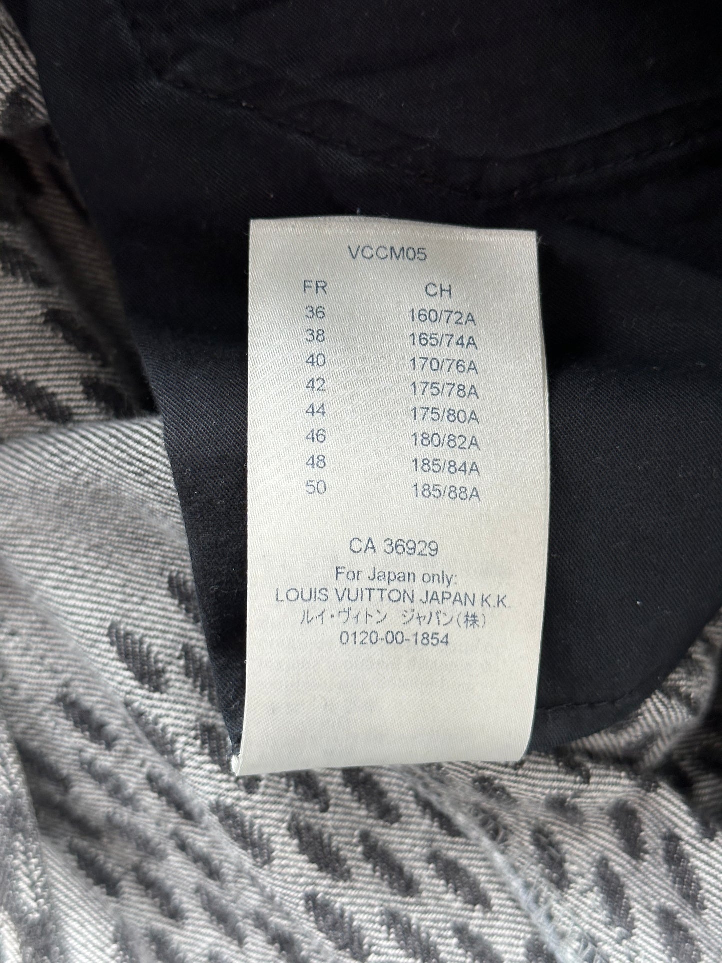 Louis Vuitton Nigo Grey Giant Damier Monogram Jeans