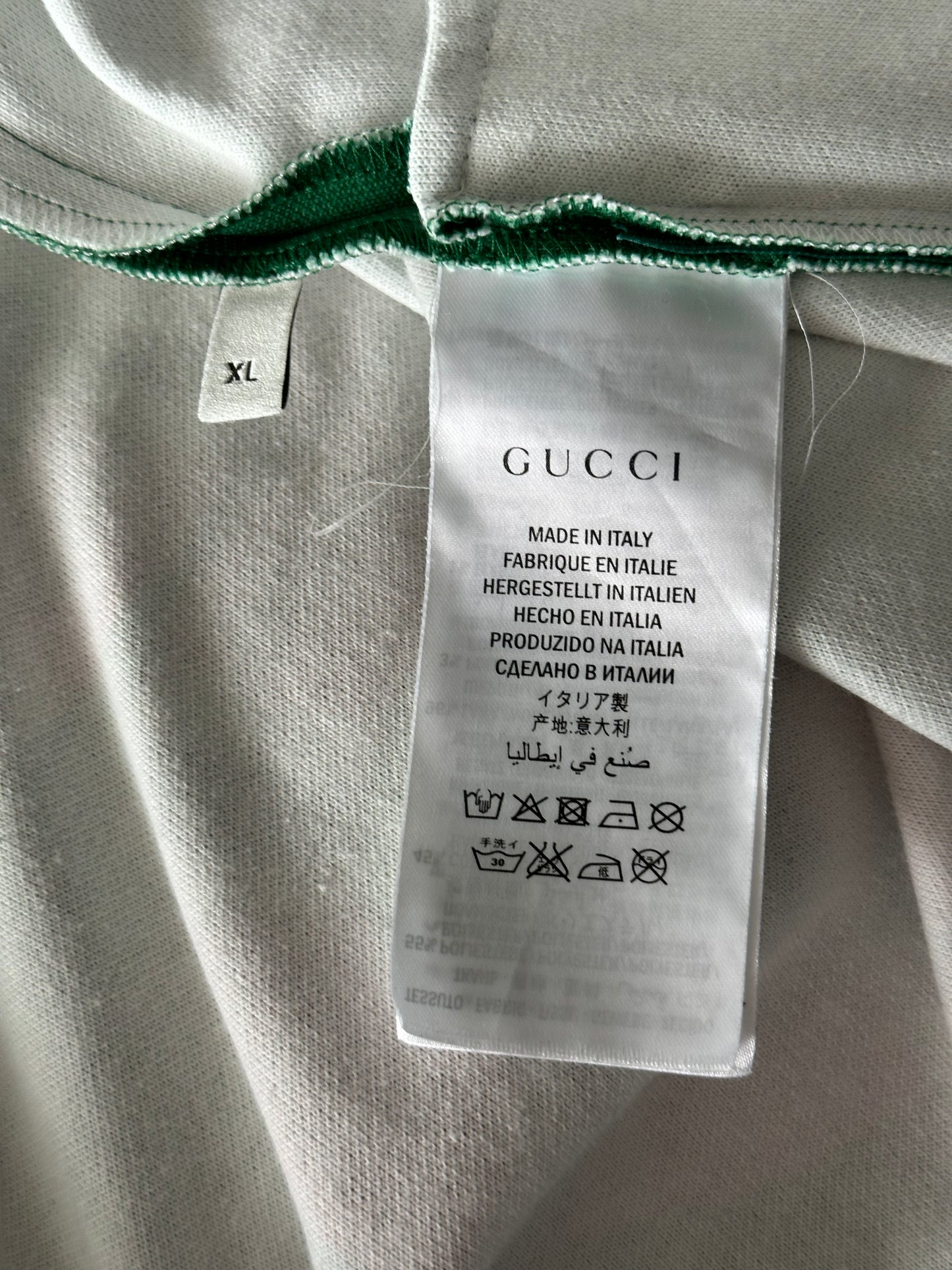 Gucci Green Snake Striped Track Jacket