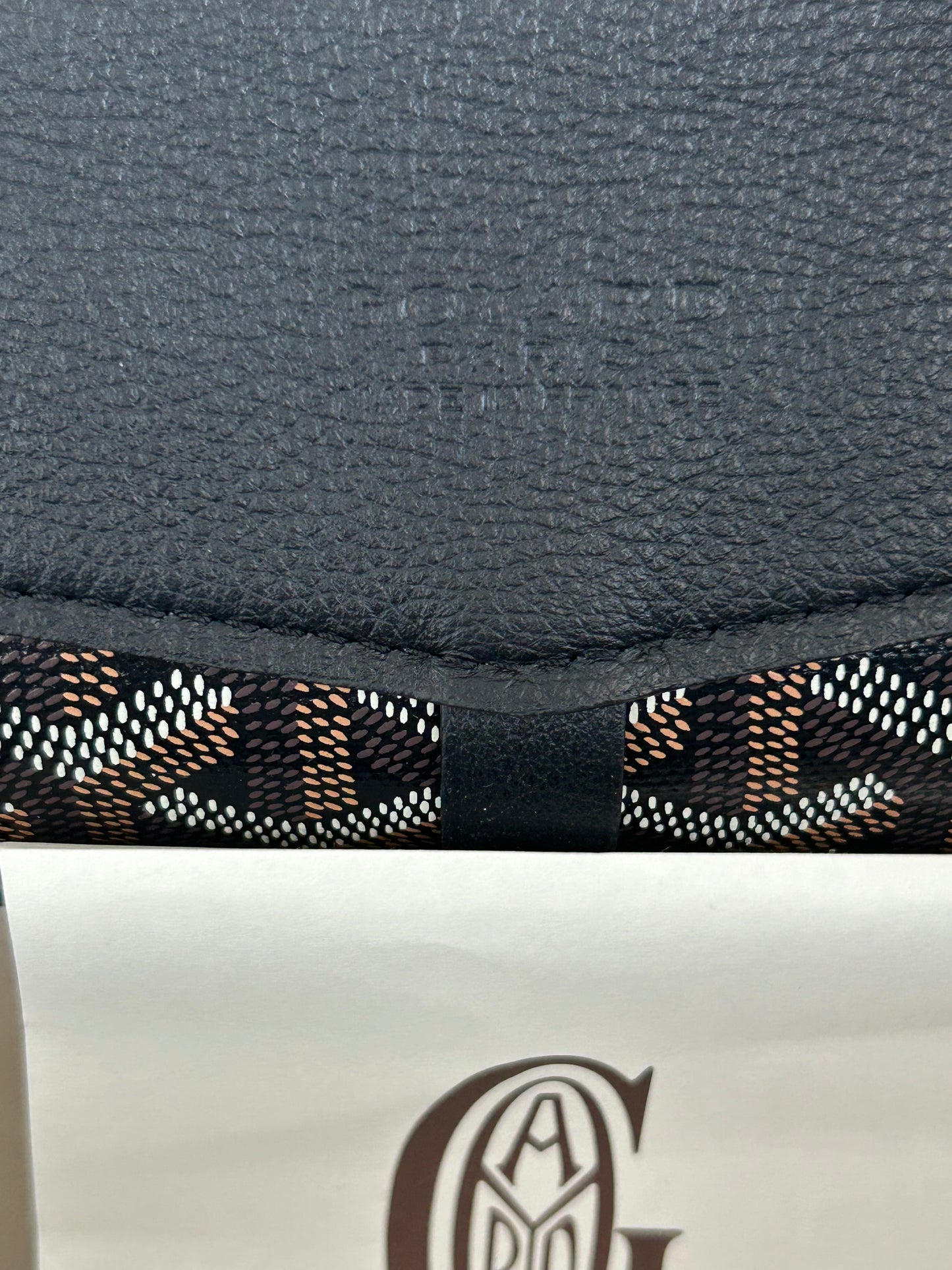 Goyard Black Cisalpin Backpack