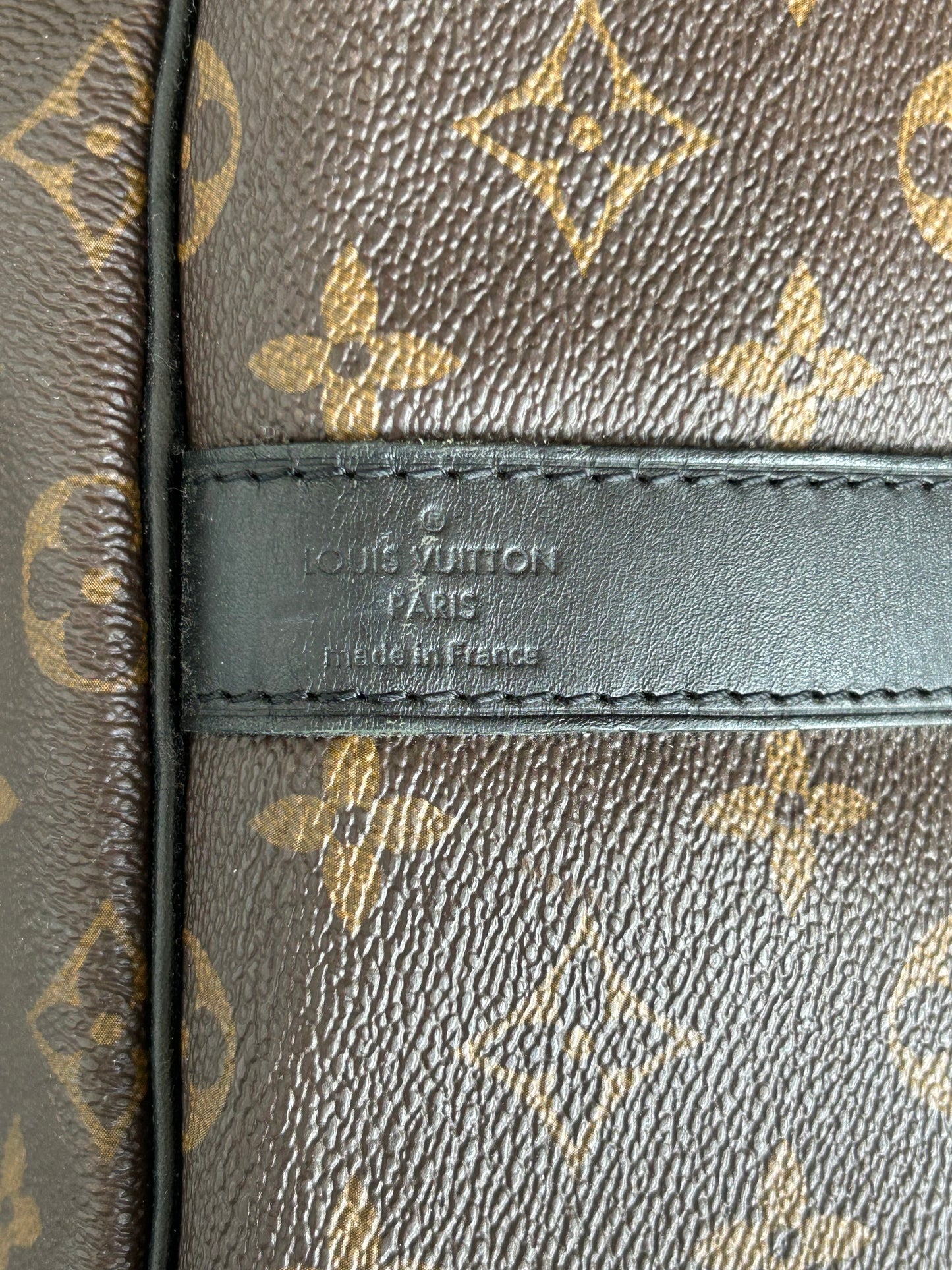 Louis Vuitton Brown Monogram Keepall 55