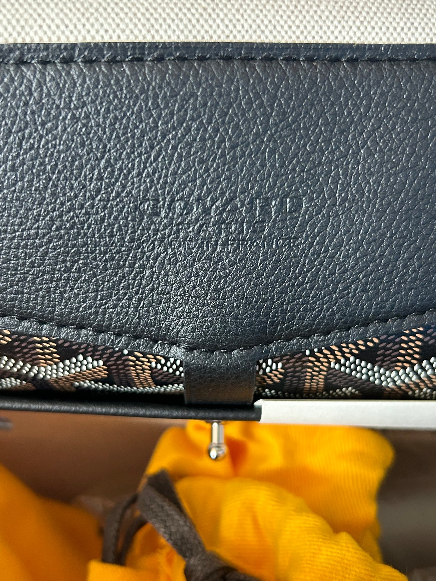 Goyard Black Cisalpin Backpack