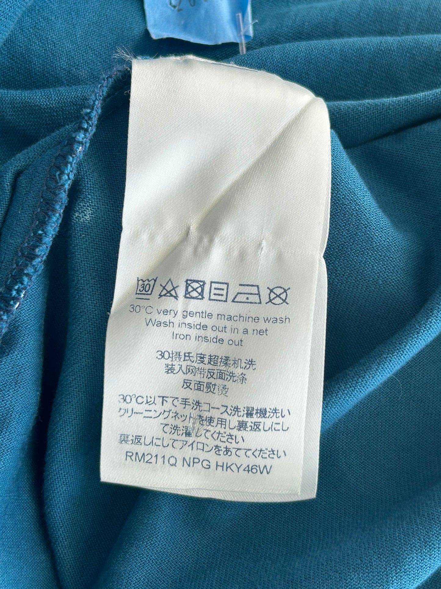 Louis Vuitton Blue & White Monogram Gradient T-Shirt