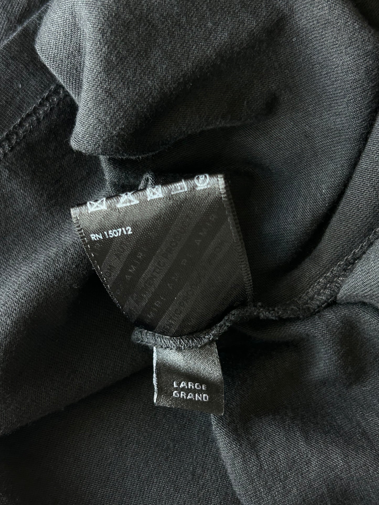 Amiri Black & White MA Core Logo T-Shirt