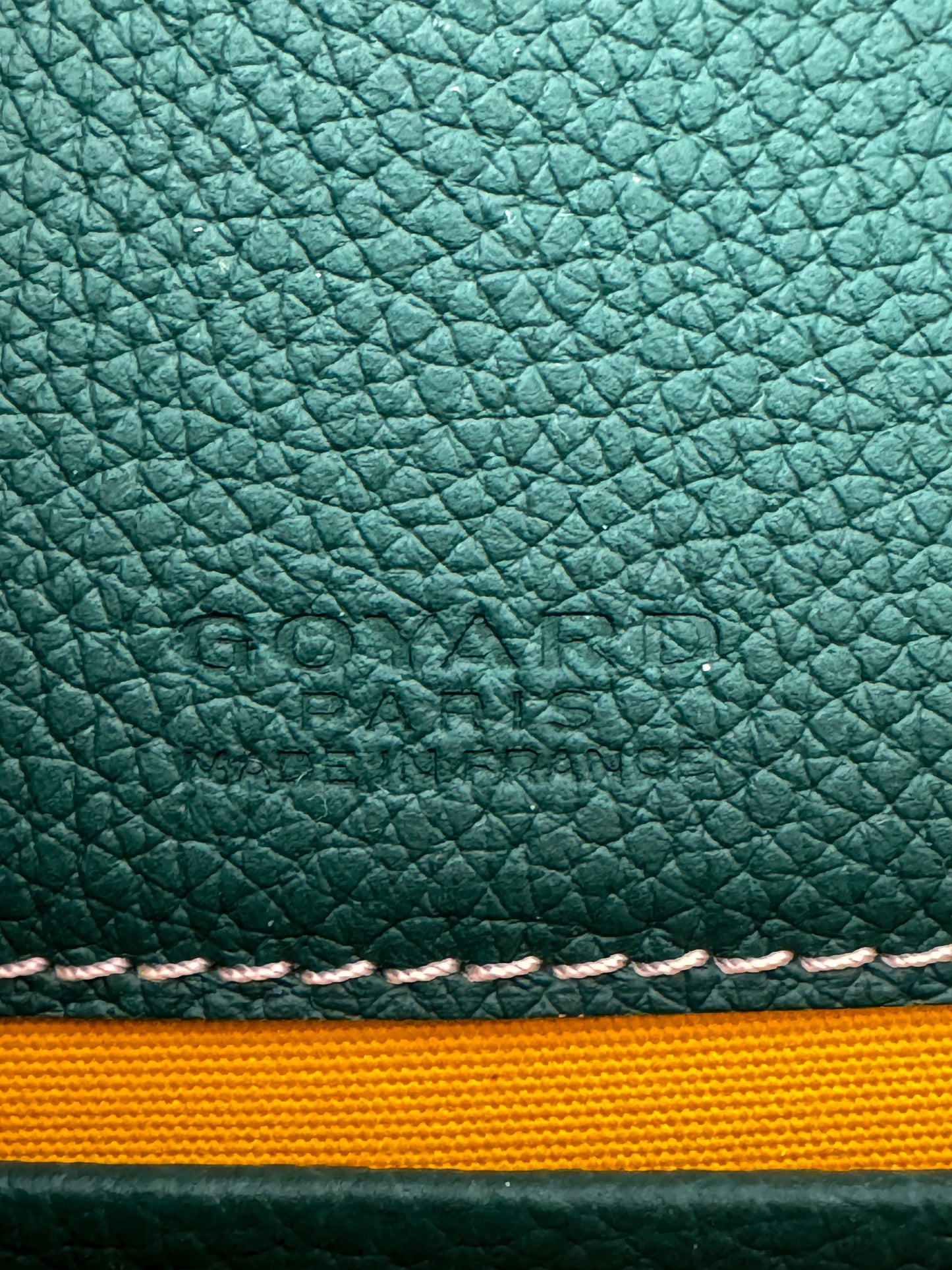 Goyard Green Belvedere Messenger Bag