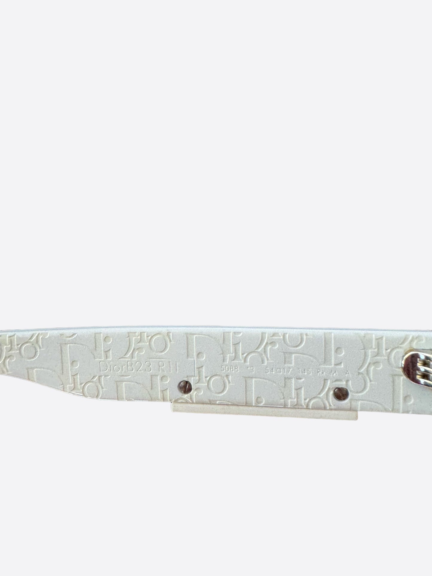 Dior White & Blue Oblique Sunglasses