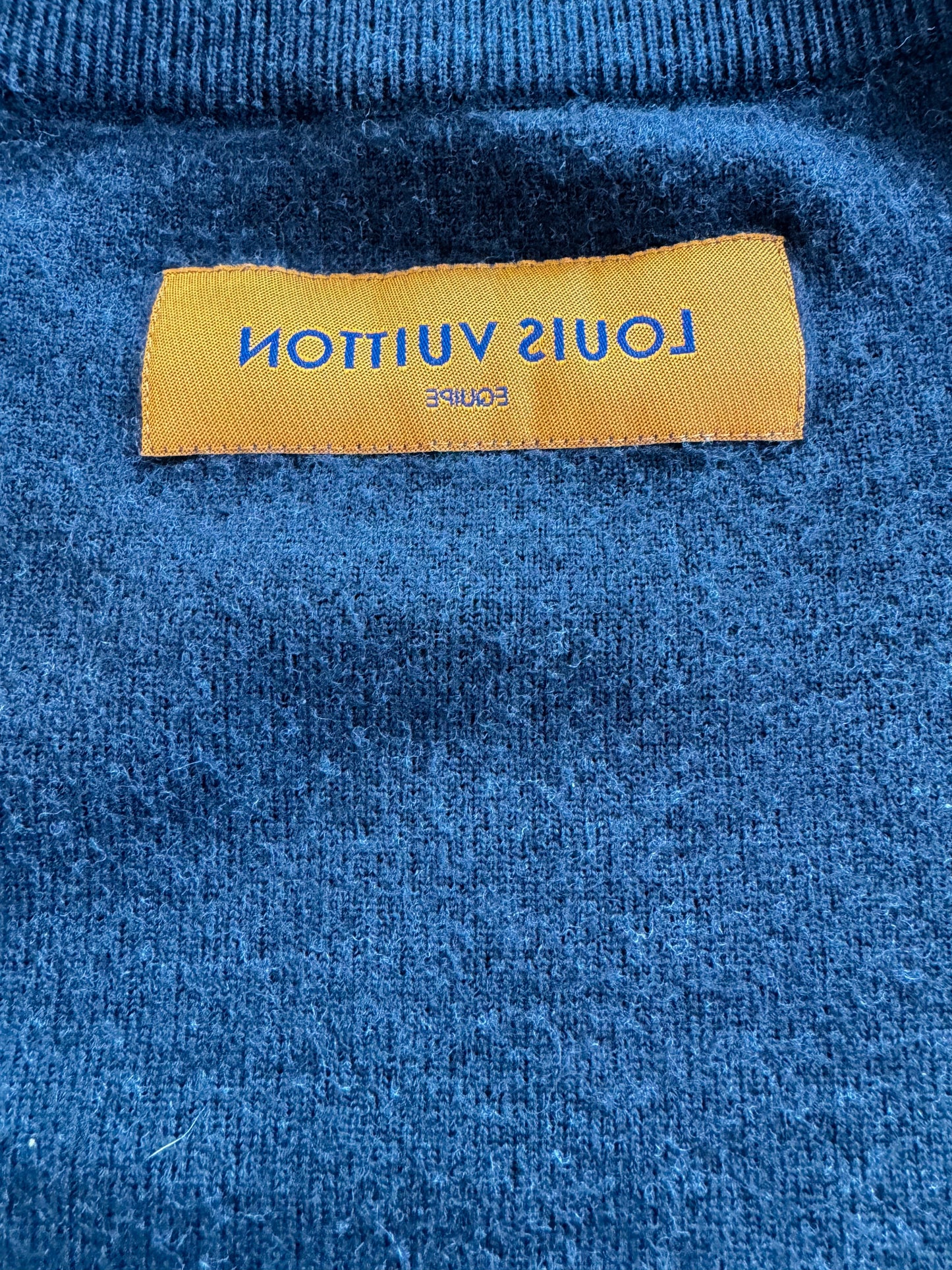 Louis Vuitton Charcoal Grey Employee Sweater