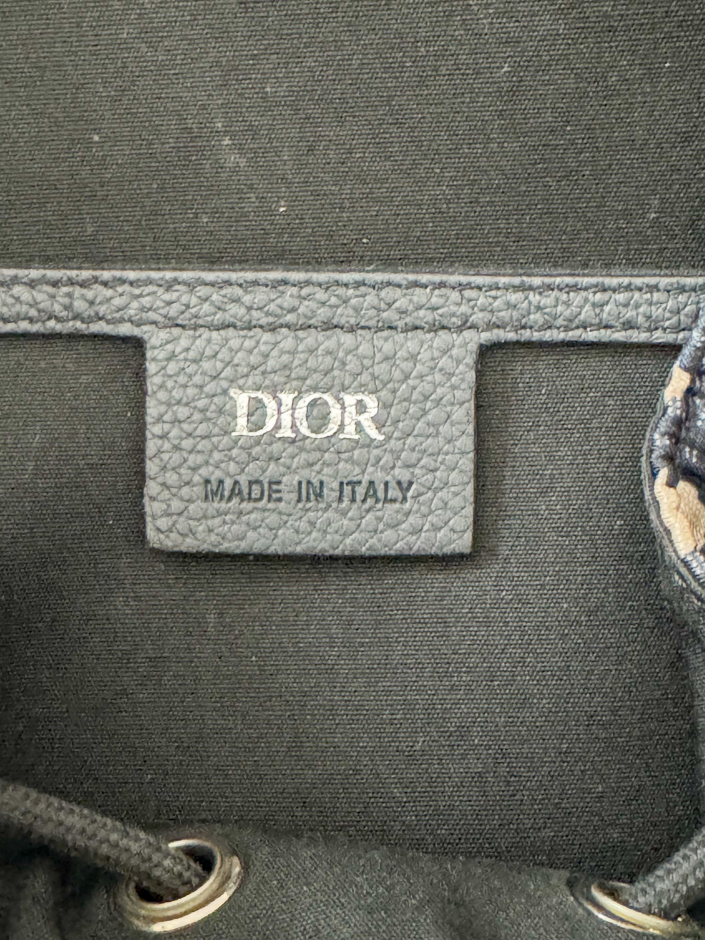 Dior Beige Oblique Motion Backpack