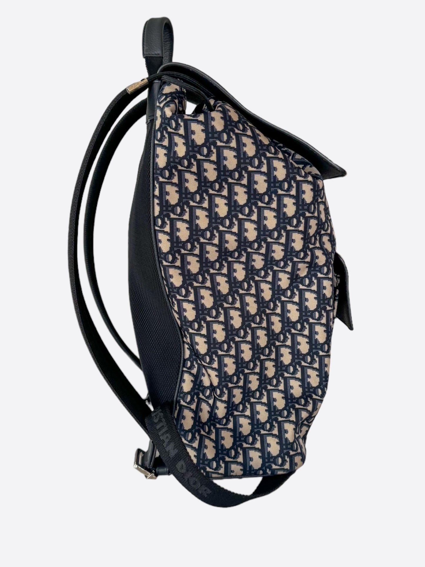 Dior Beige Oblique Motion Backpack