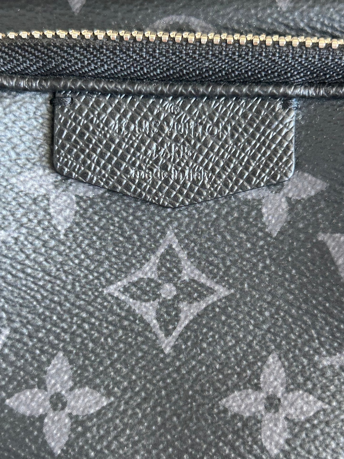 Louis Vuitton Black Eclipse Monogram Outdoor Pouch