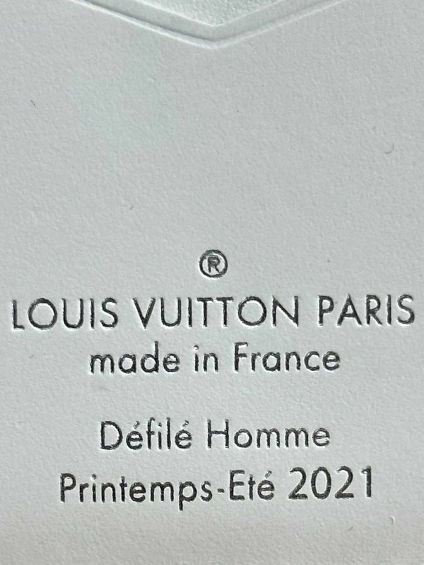 Louis Vuitton White Taurillon Friends Monogram Pocket Organizer