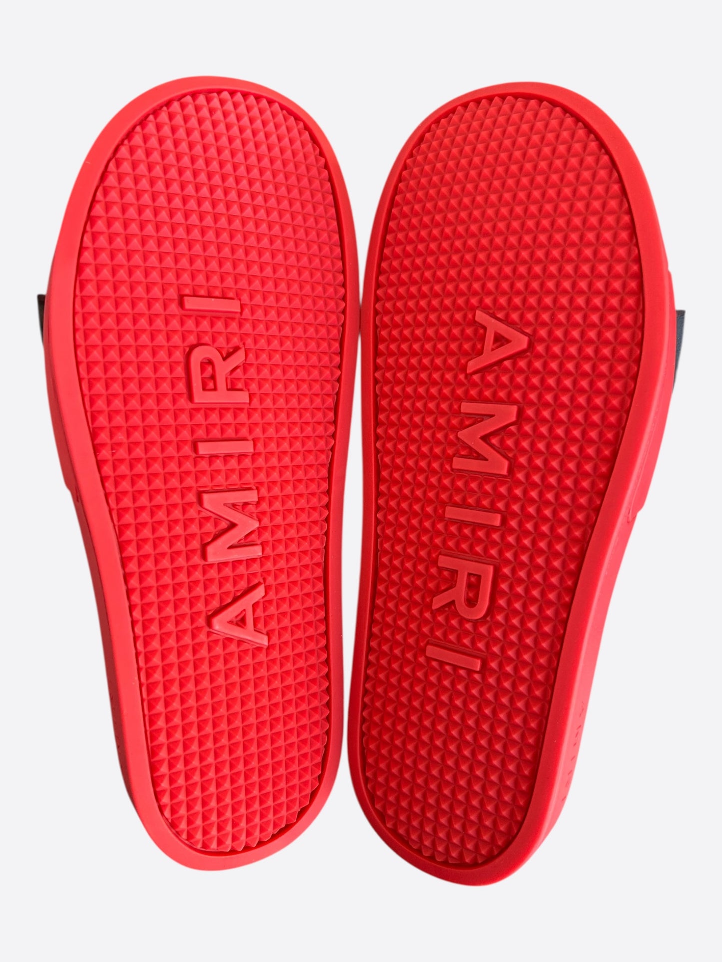 Amiri Red & Black Logo Slides