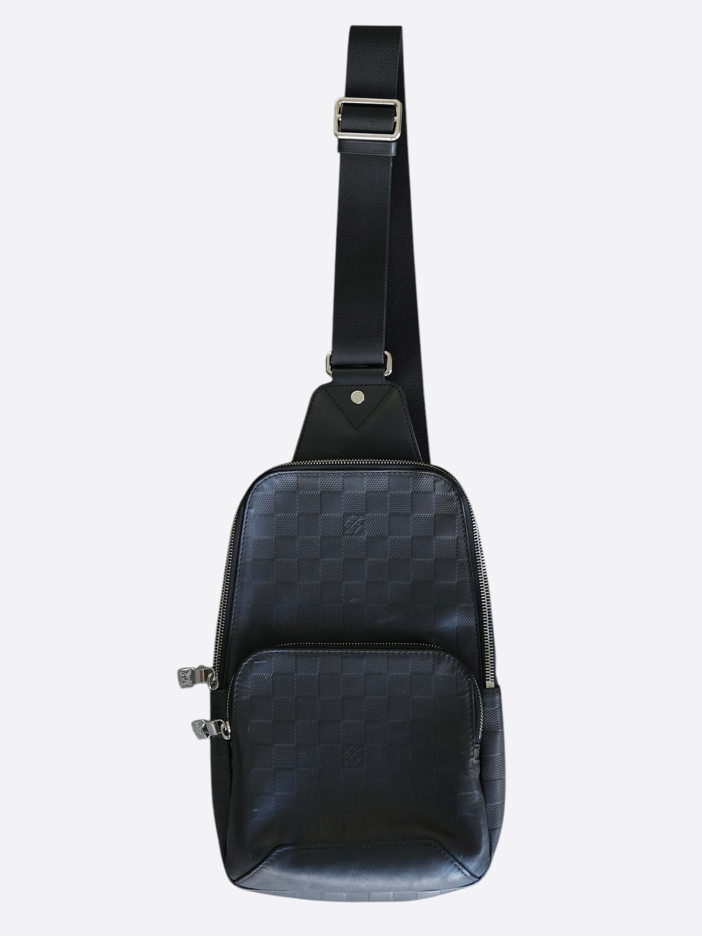 Louis Vuitton Black Infini Damier Avenue Sling