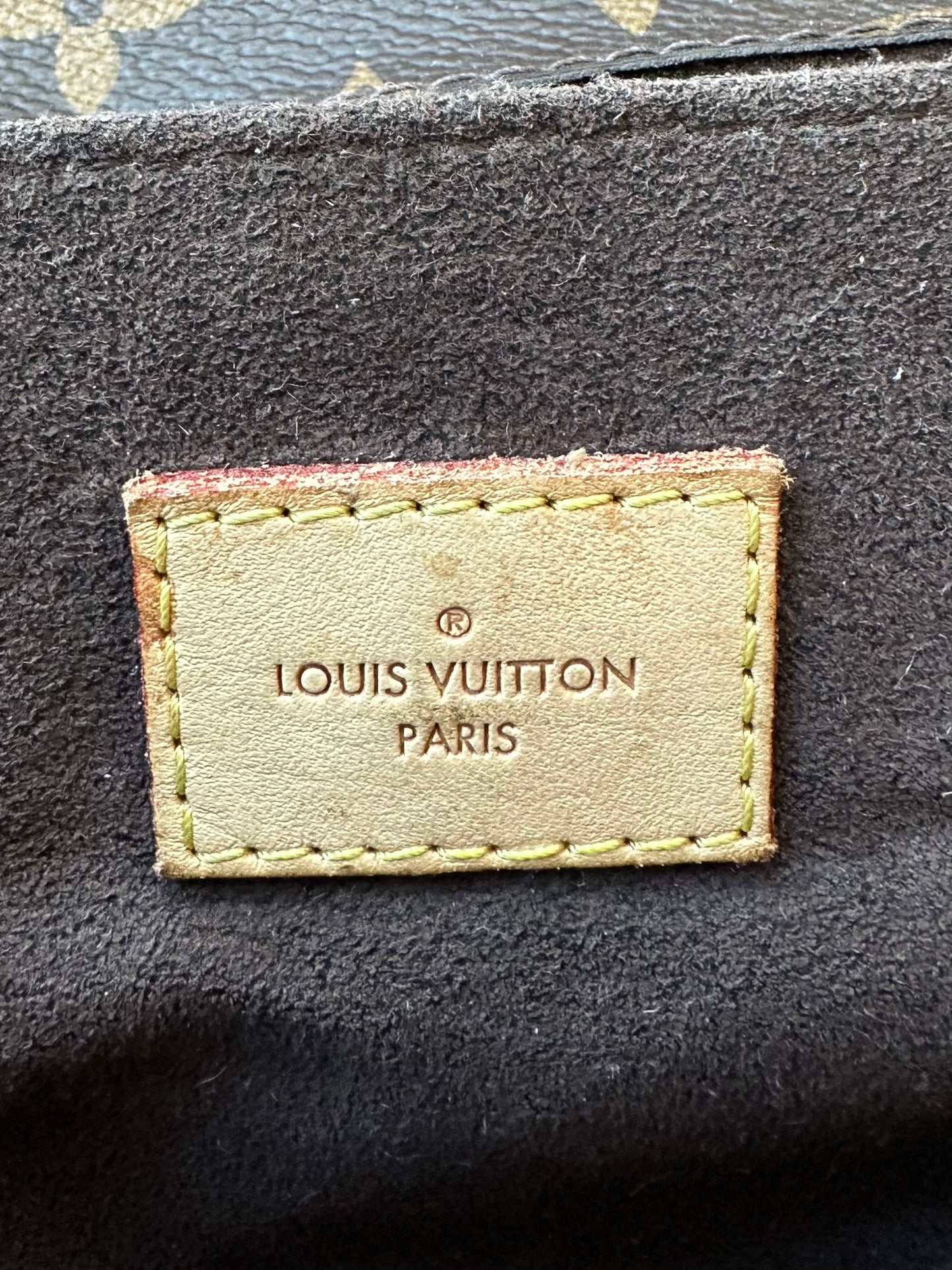 Louis Vuitton Brown Monogram Pochette Metis
