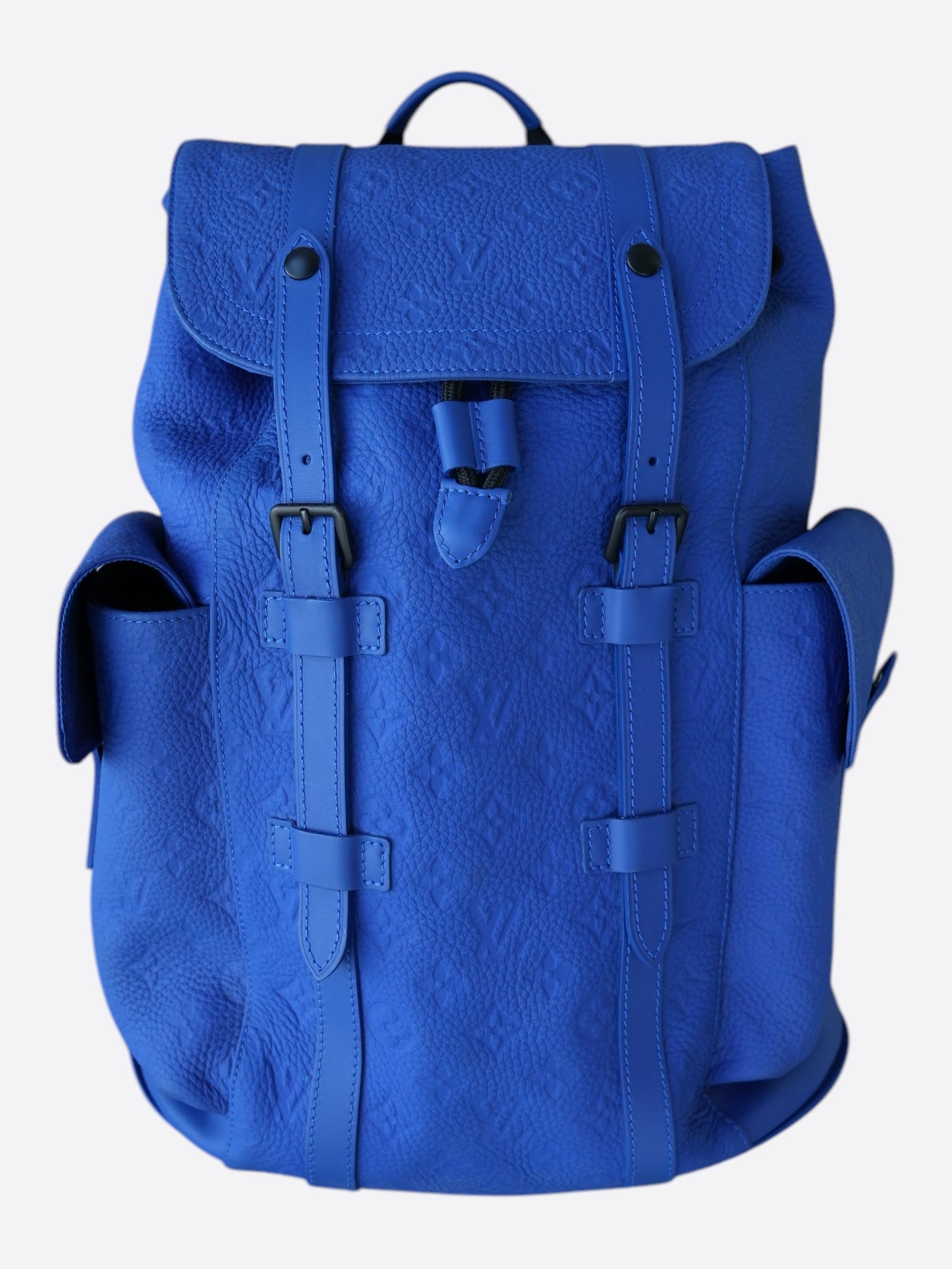louis vuitton christopher backpack blue NBA Monogram Savonches The grays and blacks are complemented by the silver highlights of the buckles and zips Louis Vuitton Men's F/W26 P9
