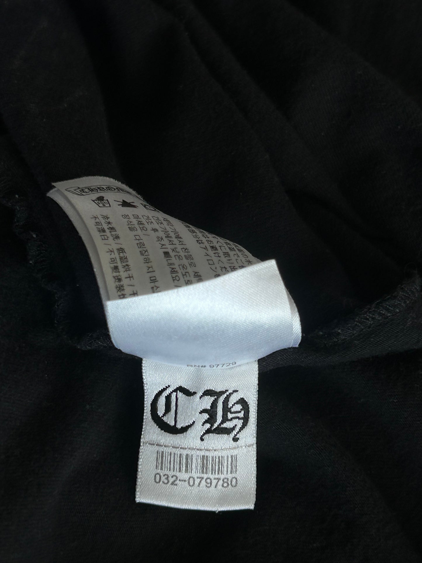 Chrome Hearts Black Multicolor Cross Longsleeve T-Shirt