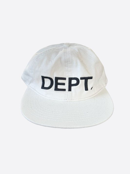 Gallery Dept White & Black DEPT. Logo Hat