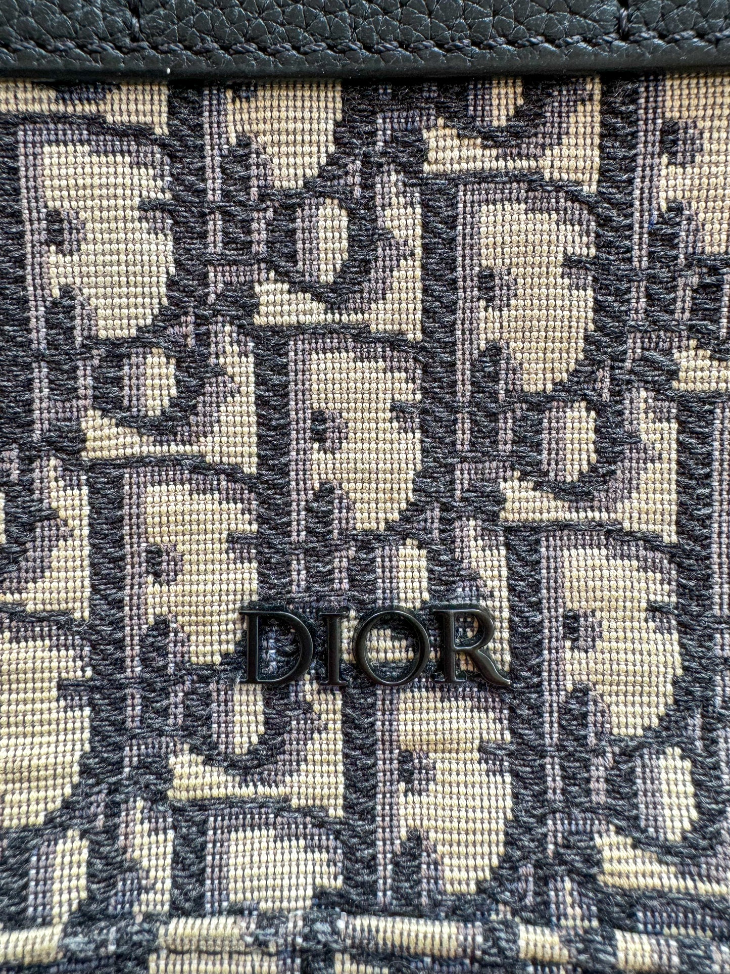 Dior Beige Oblique Safari Messenger Bag