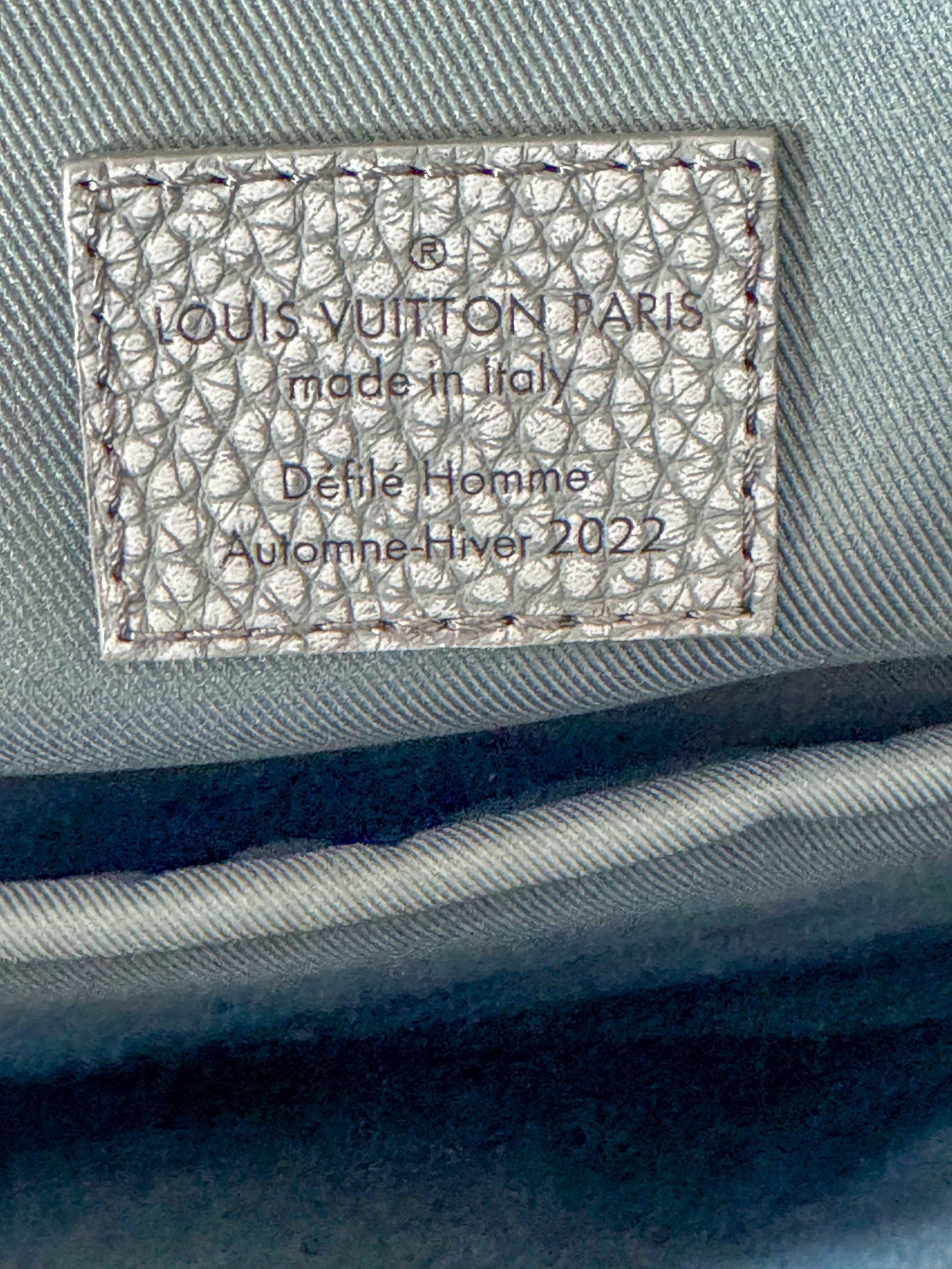 Louis Vuitton Granite Taurillon Monogram Climbing Ellipse Backpack