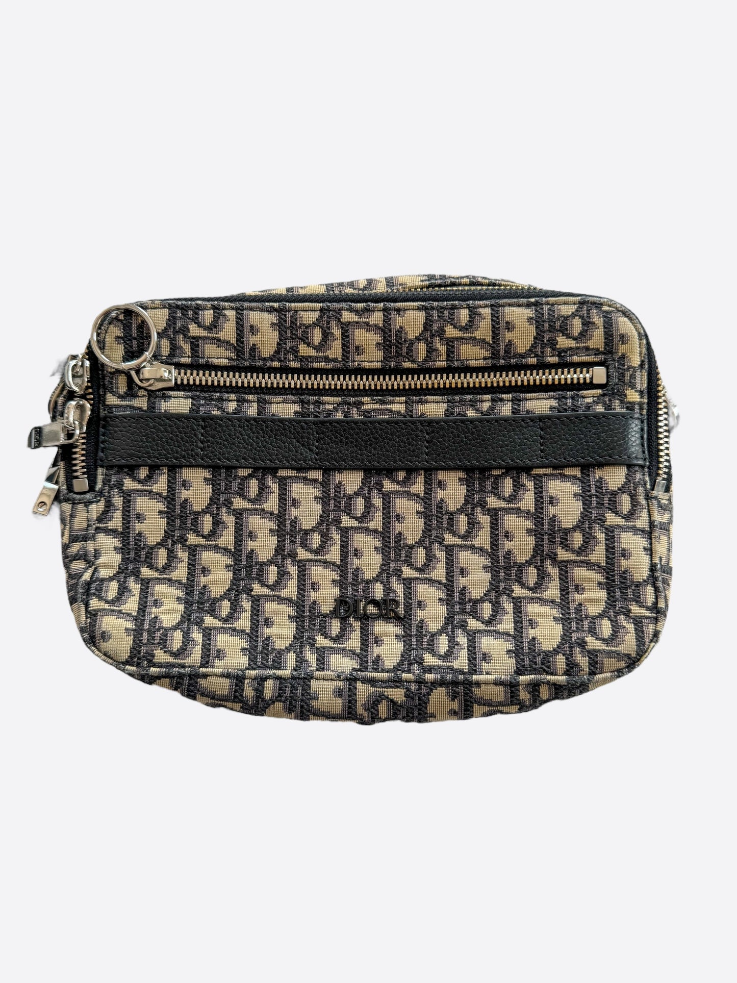 Dior Beige Oblique Safari Messenger Bag