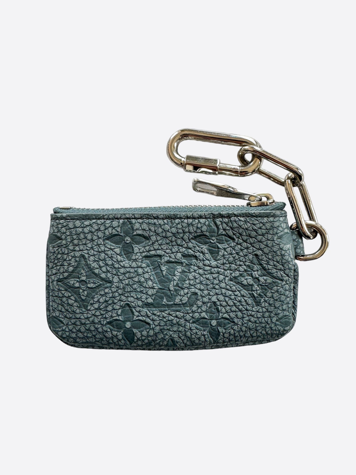 Louis Vuitton Granite Taurillon Monogram Climbing Key Pouch