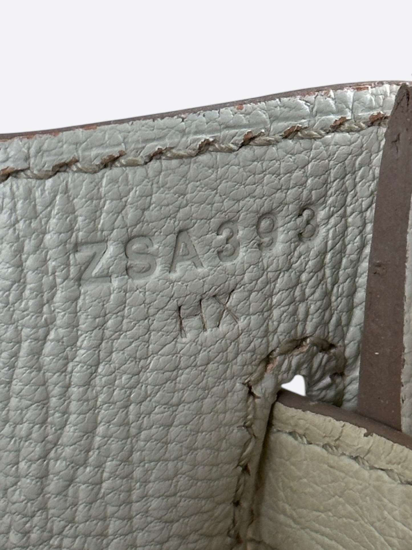 Hermes Beton Ostrich Birkin 25