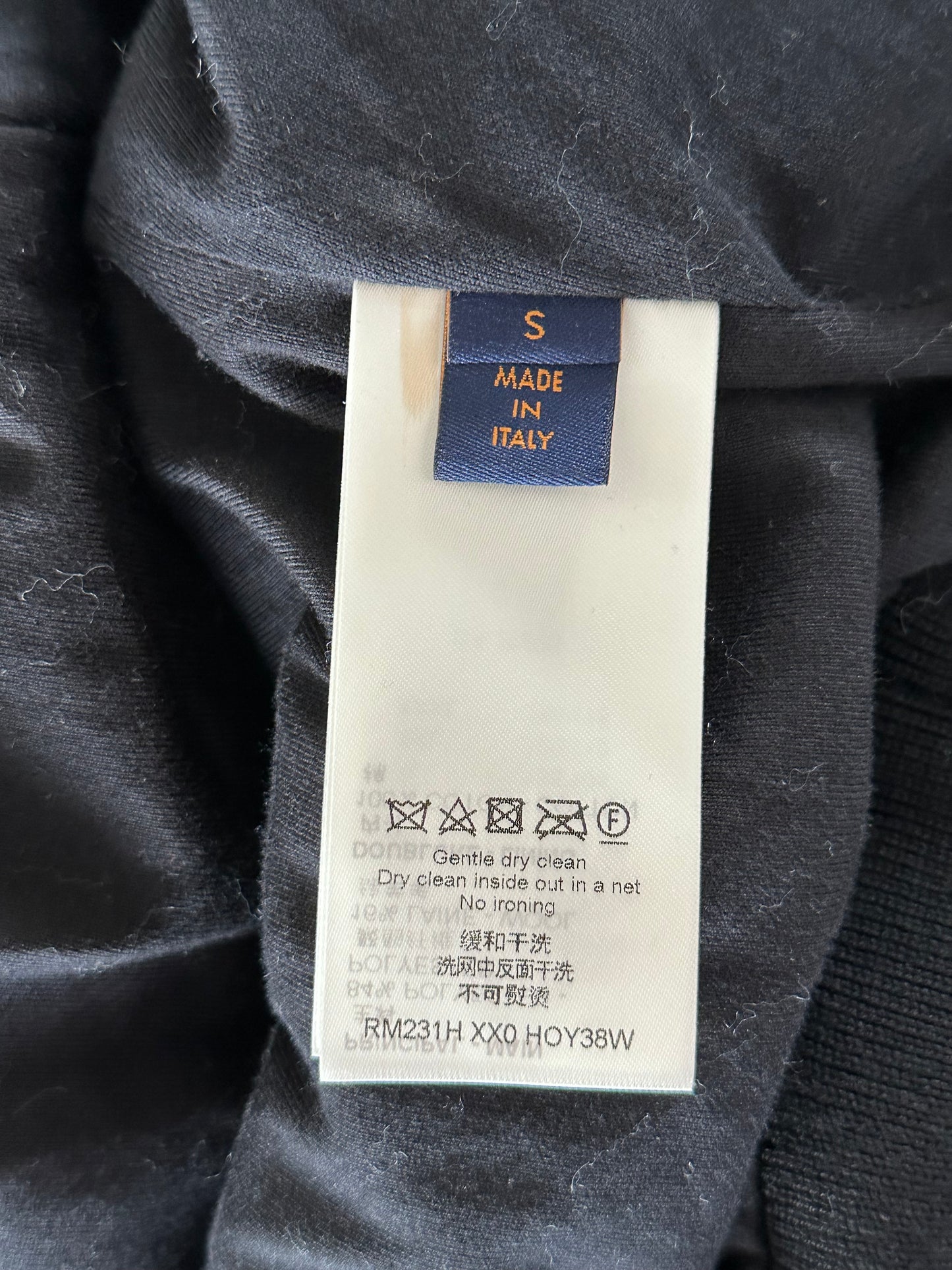 Louis Vuitton Yayoi Kusama Black & White Polka Dot Fleece Jacket