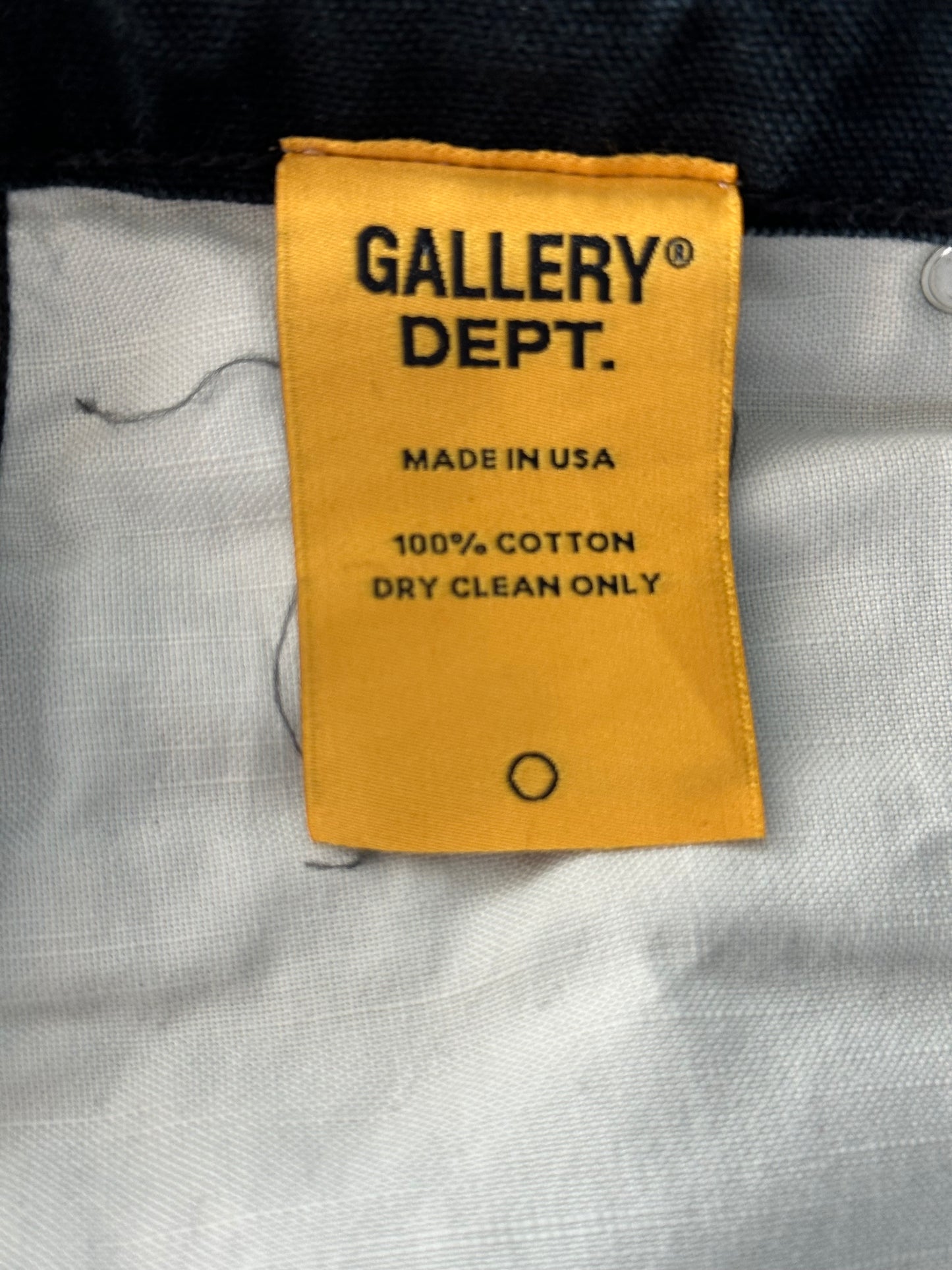 Gallery Dept Sunfaded Black Paint Splatter Flare Carpenter Jeans