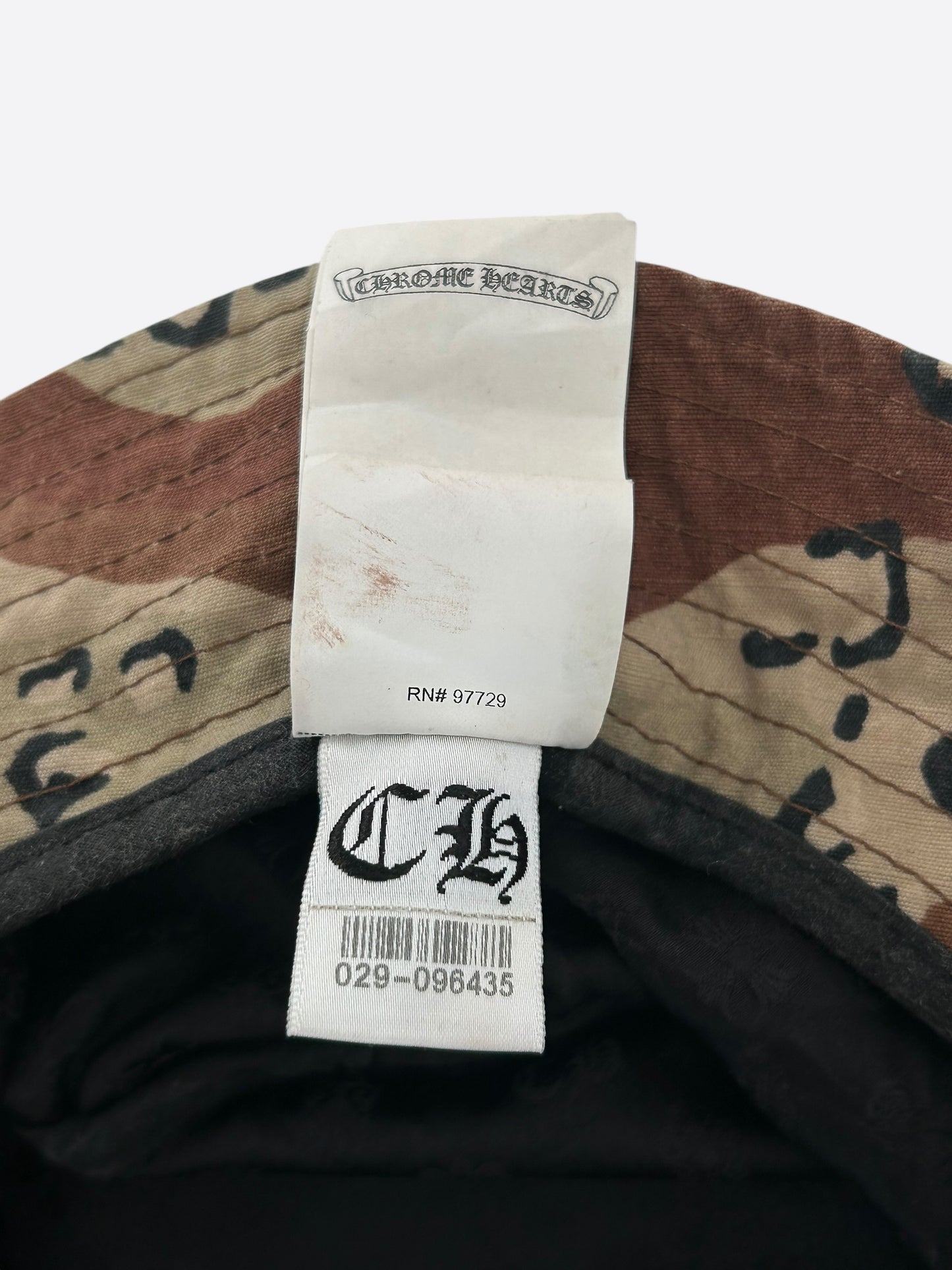 Chrome Hearts Matty Boy Camouflage Sex Records Bucket Hat