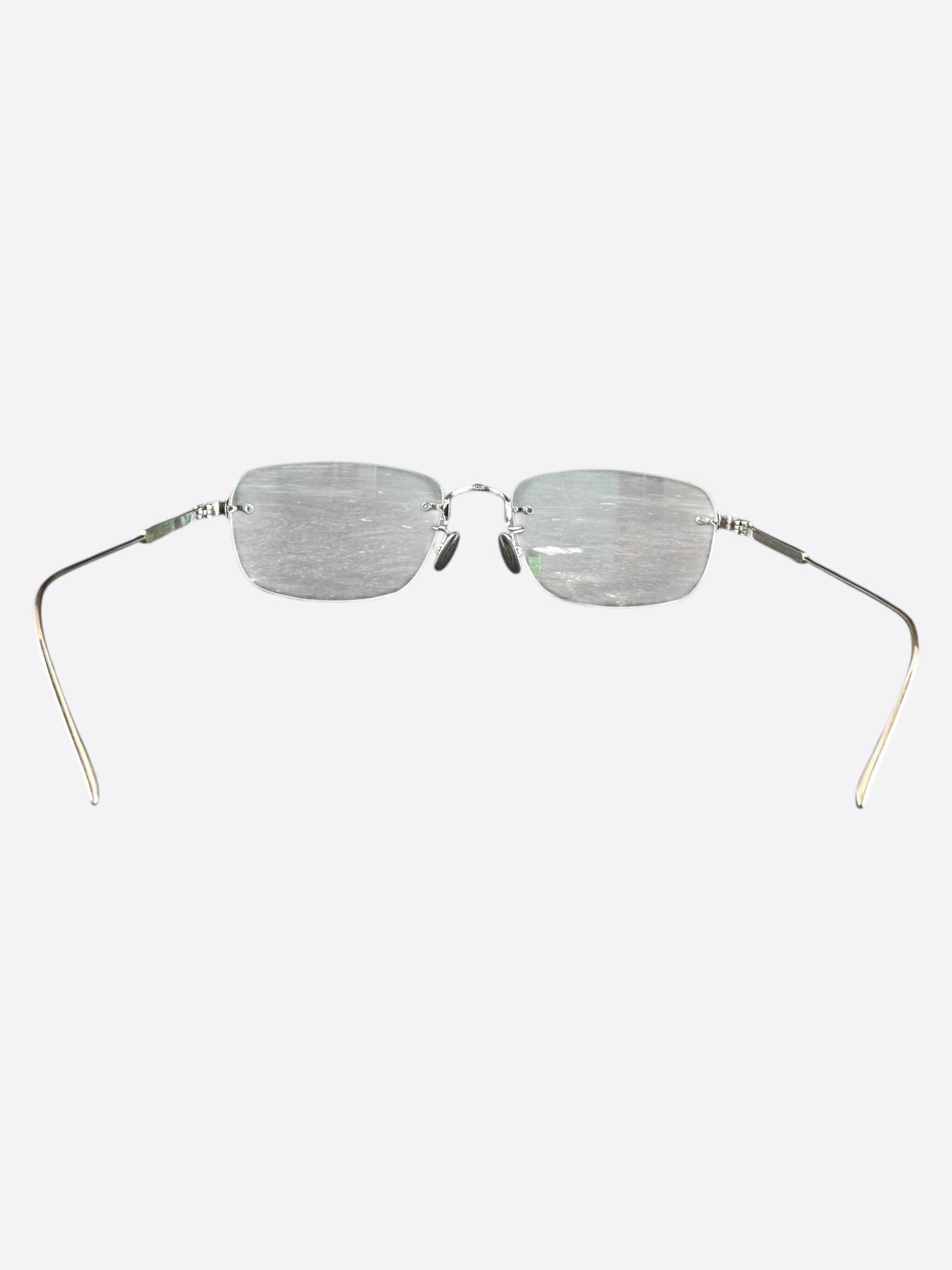 Cartier Silver Clear Glasses