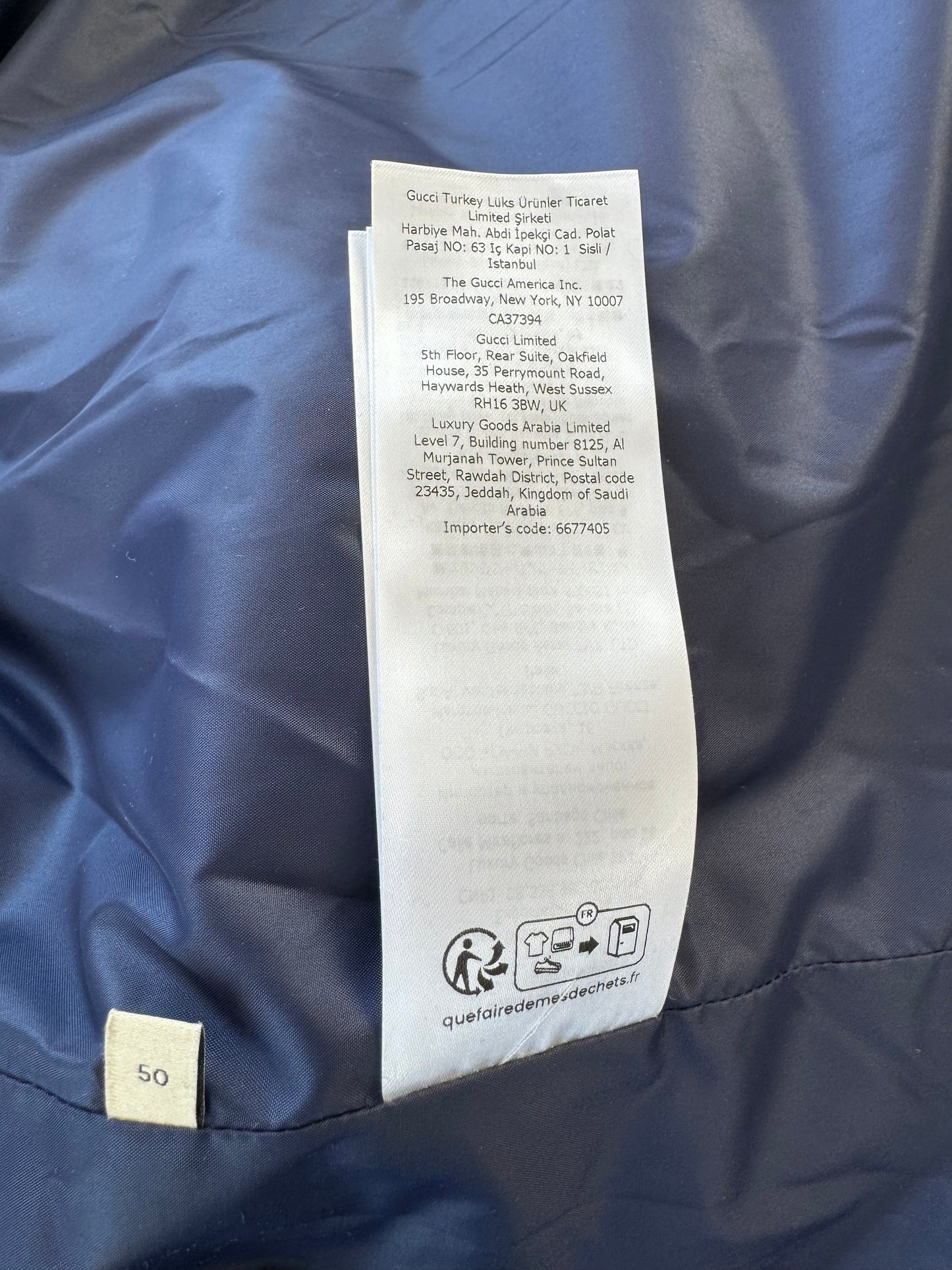 Gucci Green GG Monogram Wool Coat
