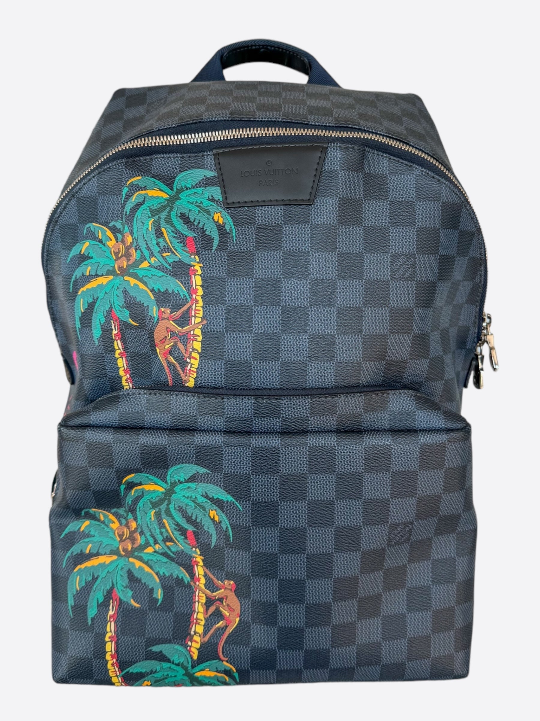 Louis Vuitton Cobalt Damier Safari Jungle Discovery Backpack – Savonches