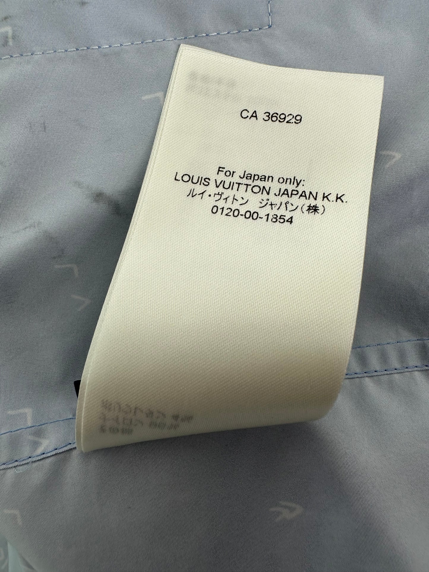 Louis Vuitton Blue LV Spread Damier Windbreaker